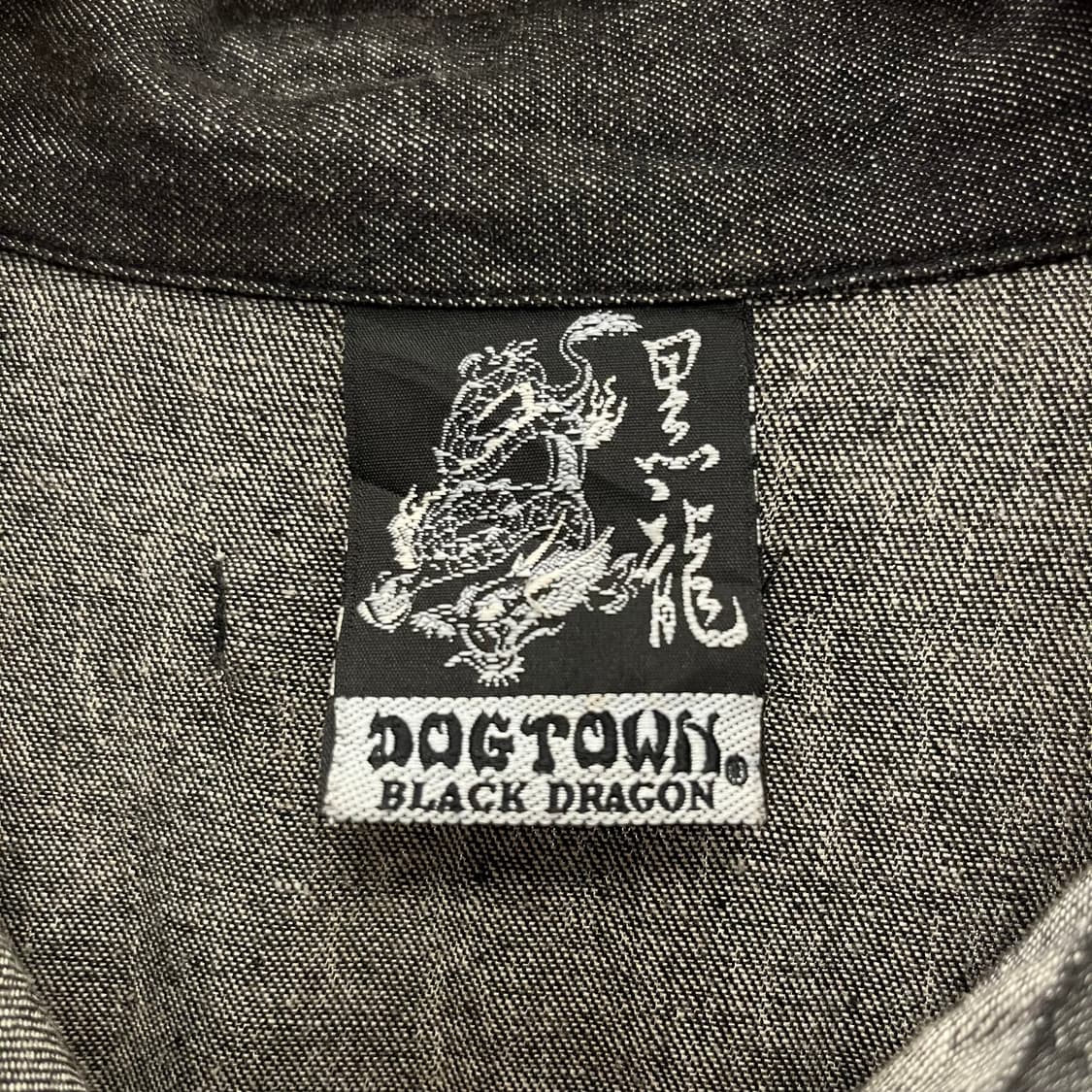 도그타운 블랙드래곤 자수 셔츠 상품이미지8