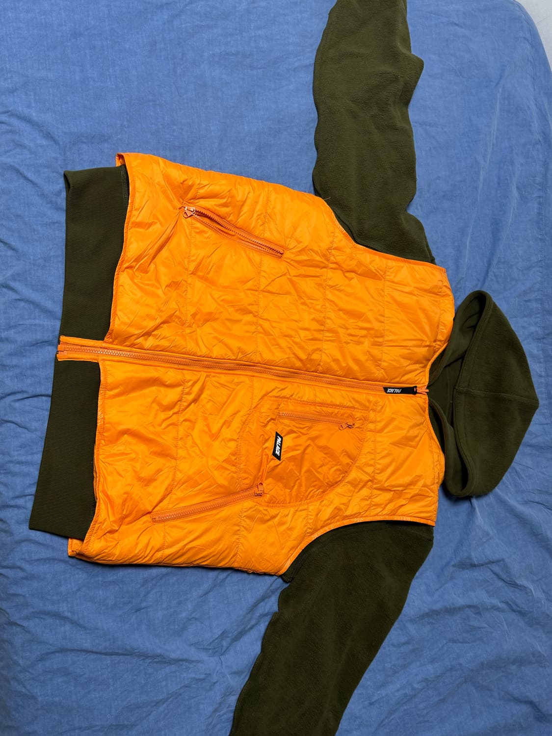 [XL]팔라스 리버시블 베스트 후드 딥 그린 상품이미지7