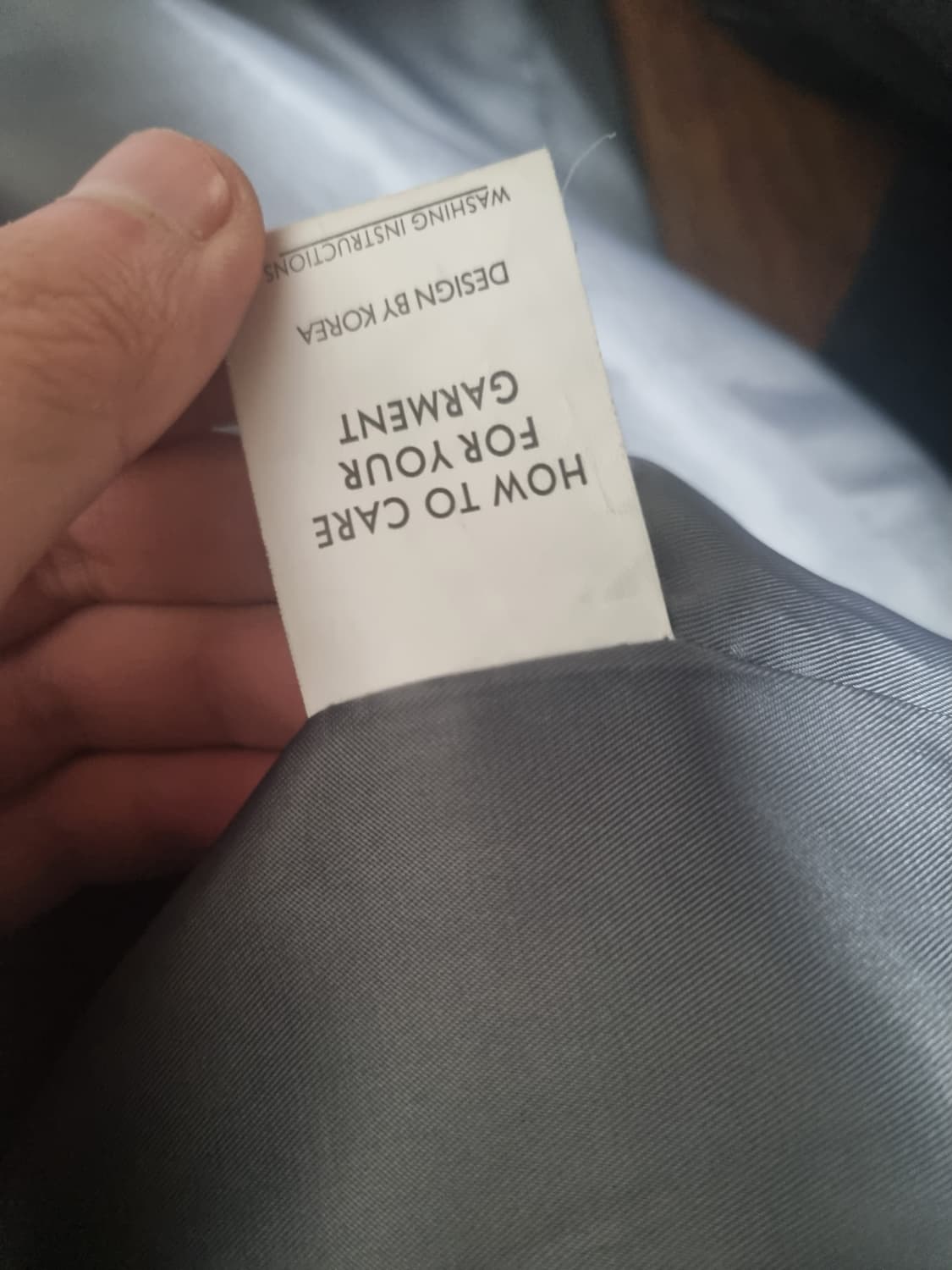 회색 가죽 블레이저 상품이미지2