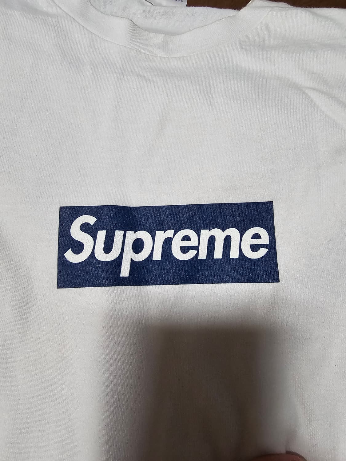 슈프림 뉴욕양키스 박스로고 화이트 XL 상품이미지5