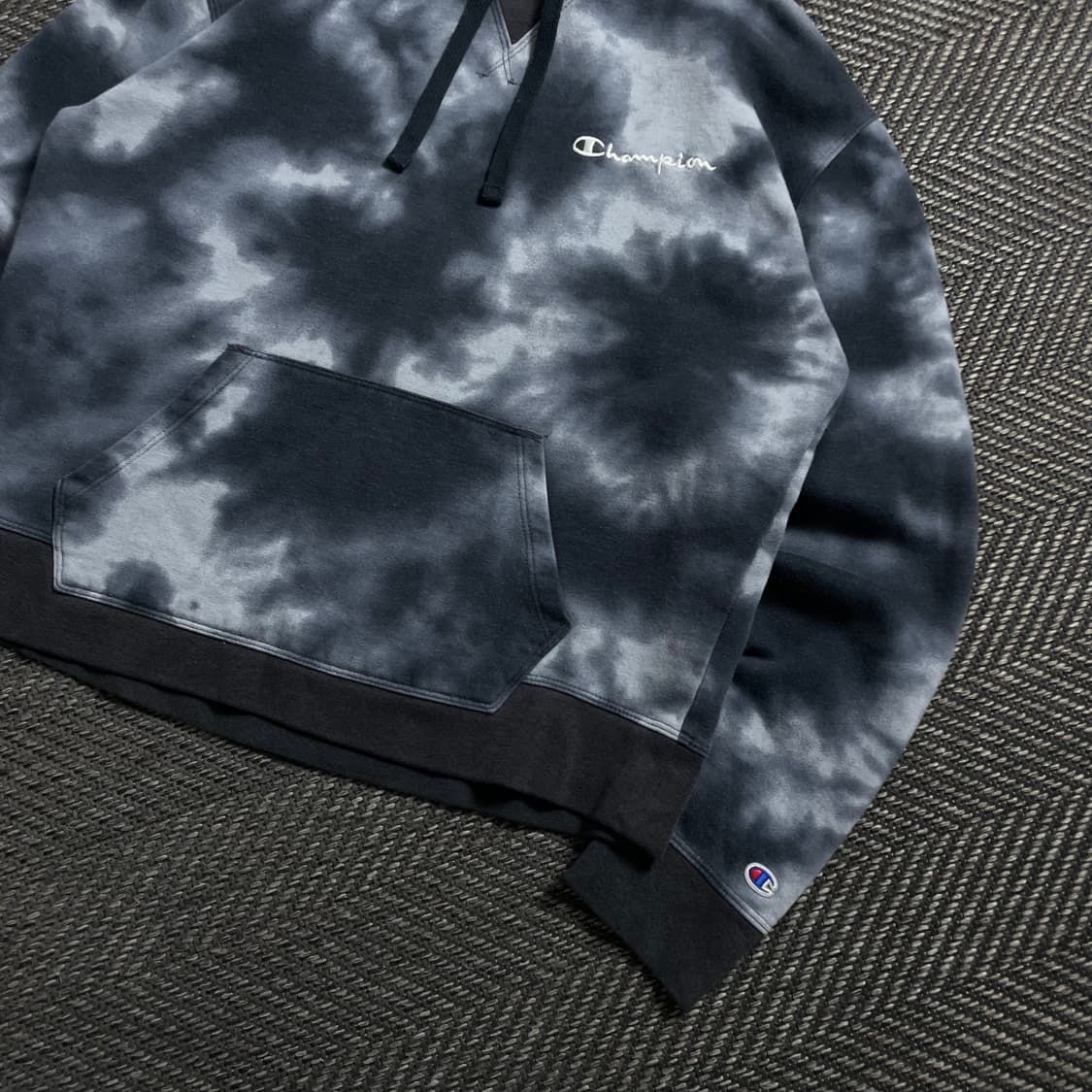 챔피온 우먼스 타이다이 박시핏 후드 티셔츠y 4948 상품이미지3