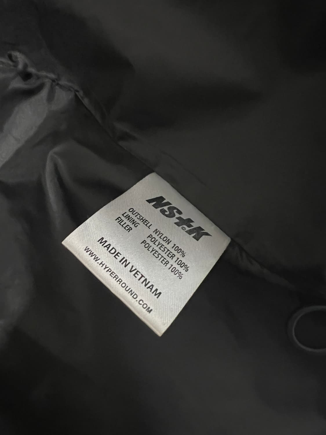 [XL] 네스티킥 라인 후디 패딩 실버 상품이미지5