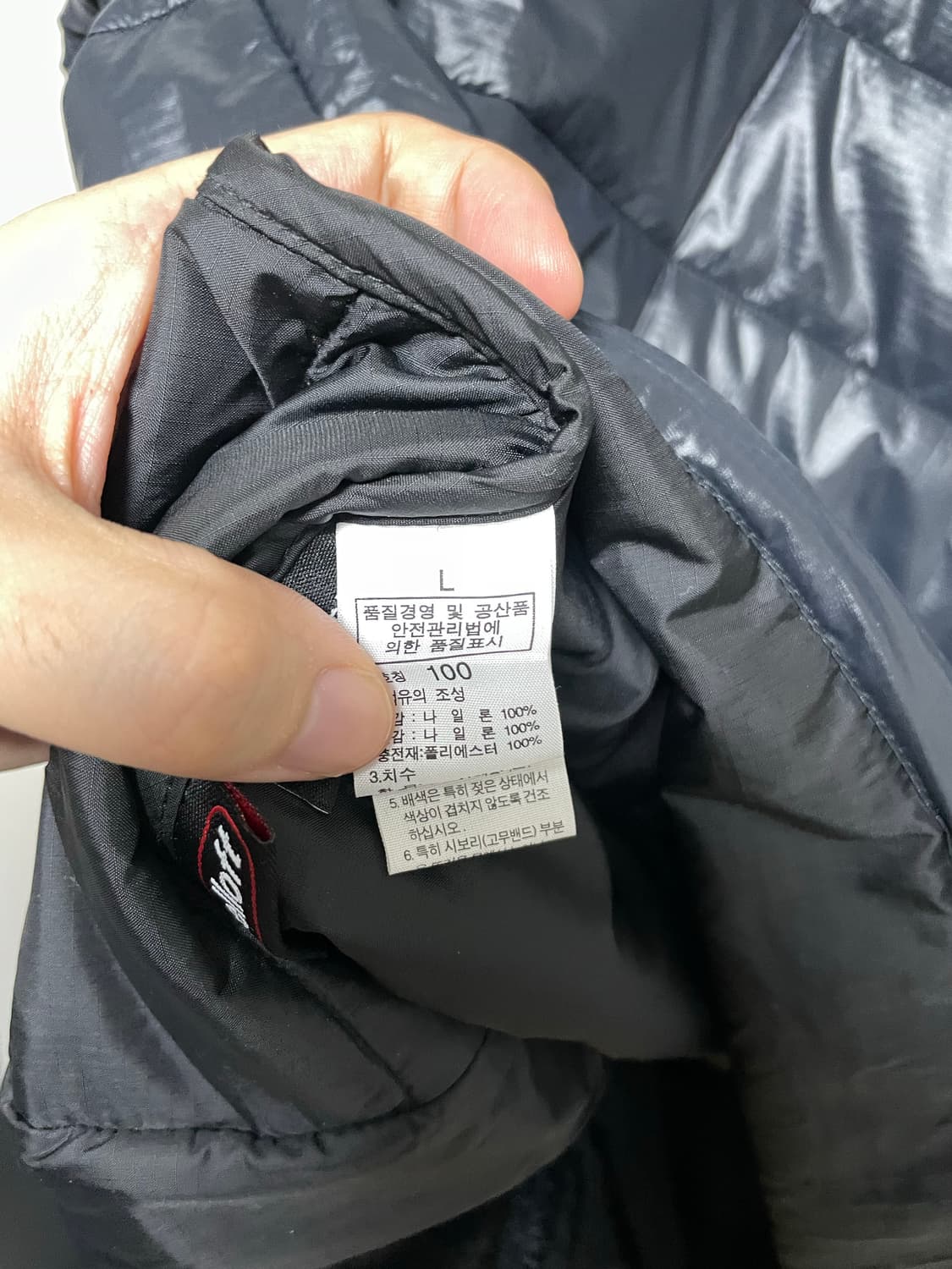 노스페이스 경량패딩 자켓 미드레이어 자켓 기능성 100 사이즈 상품이미지7