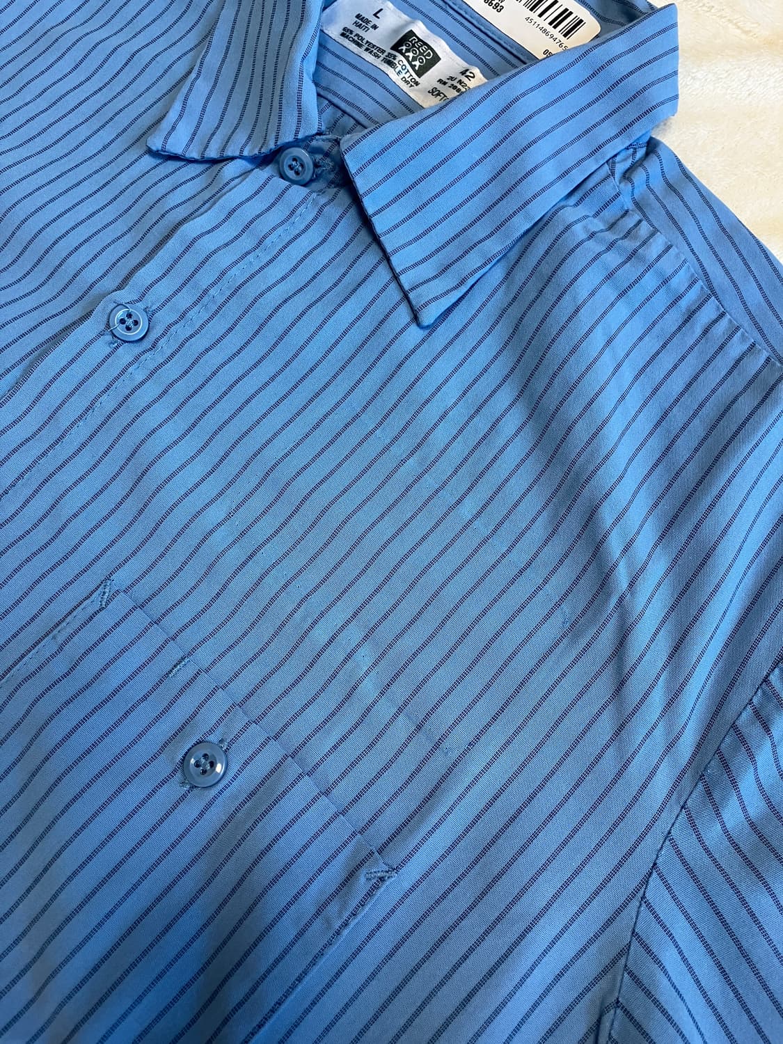 스트라이프 워크셔츠 상품이미지4