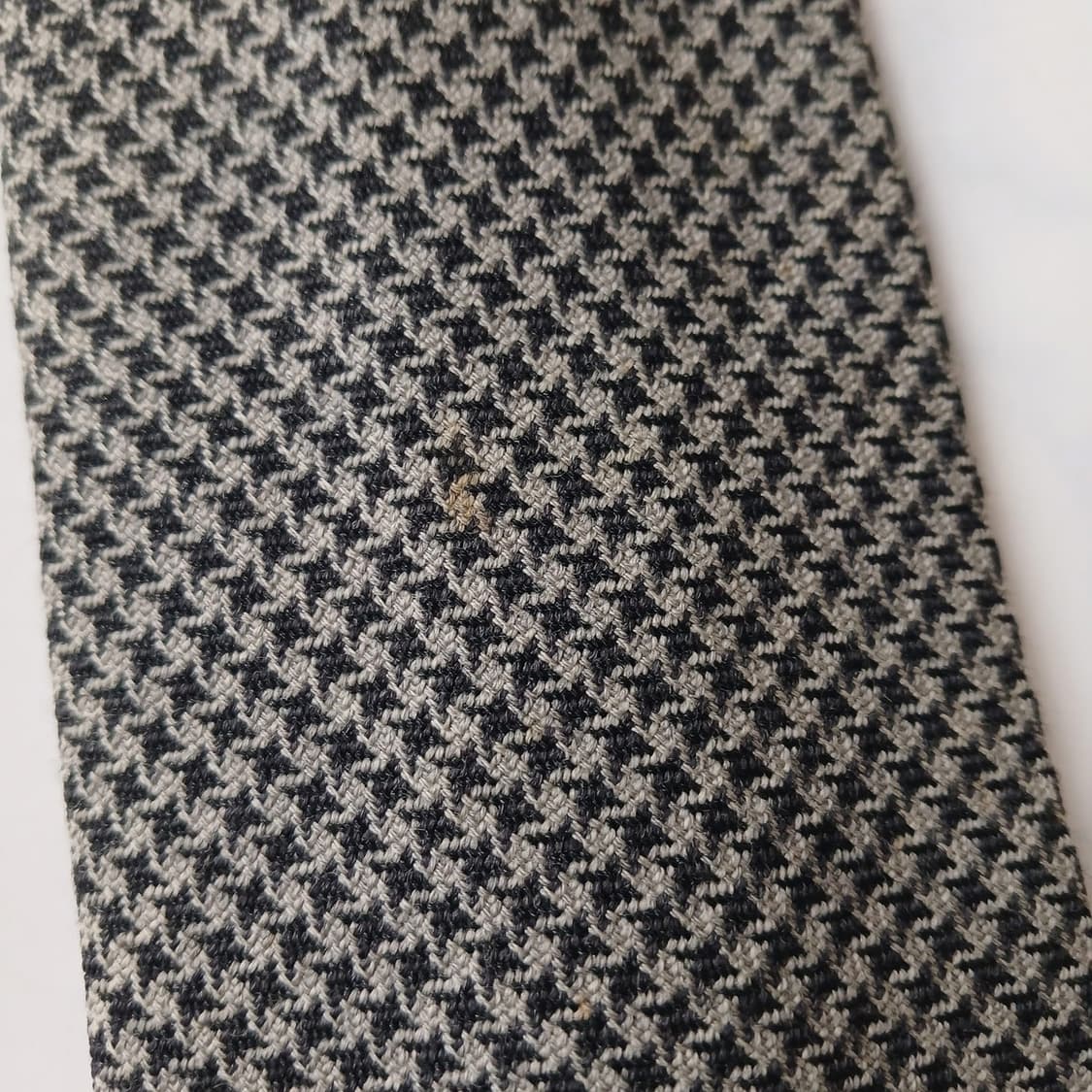 아르마니 꼴레지오니 울 그레이 패턴 넥타이 9.5cm A등급 A19374 상품이미지6