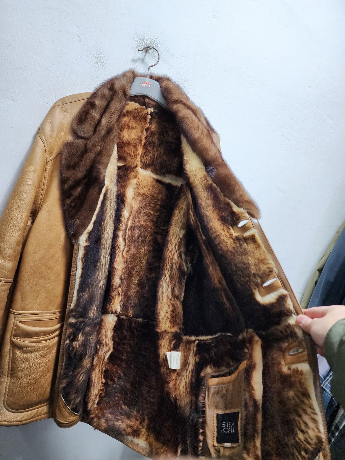 SHA SCHA 리얼양털 무스탕 상품이미지5