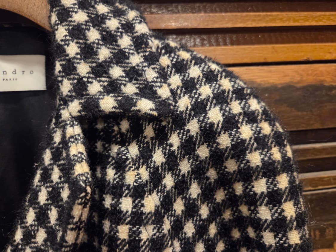 산드로 트위드코트 상품이미지4