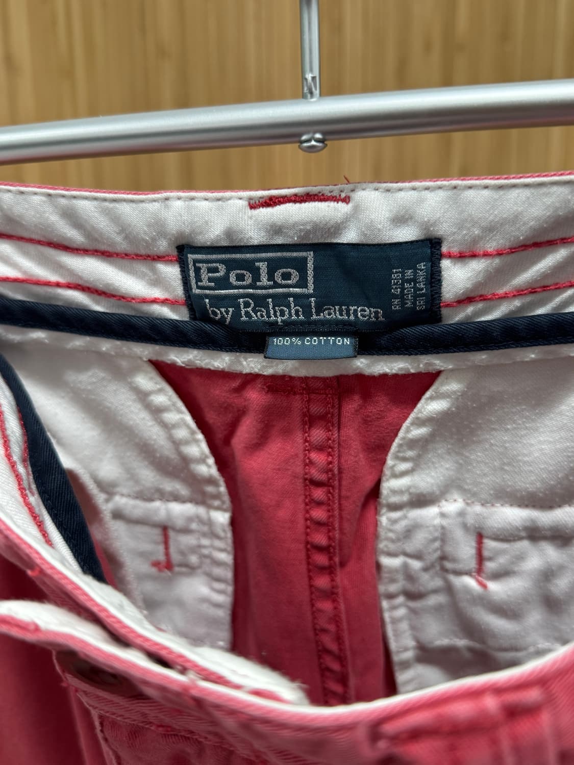 폴로랄프로렌 00s 빈티지 카고 쇼츠 레드 상품이미지6