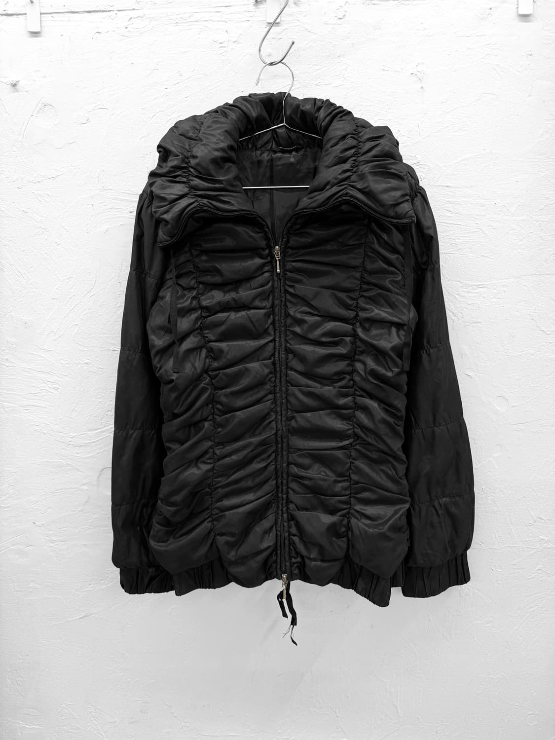 stefanel 하이넥 셔링 패딩 자켓 상품이미지1