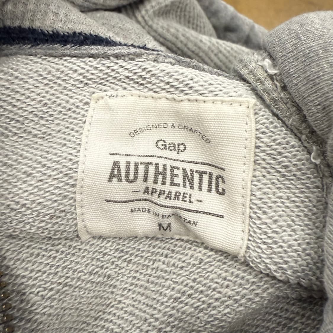 갭 레드 그레이 후드집업  상품이미지5