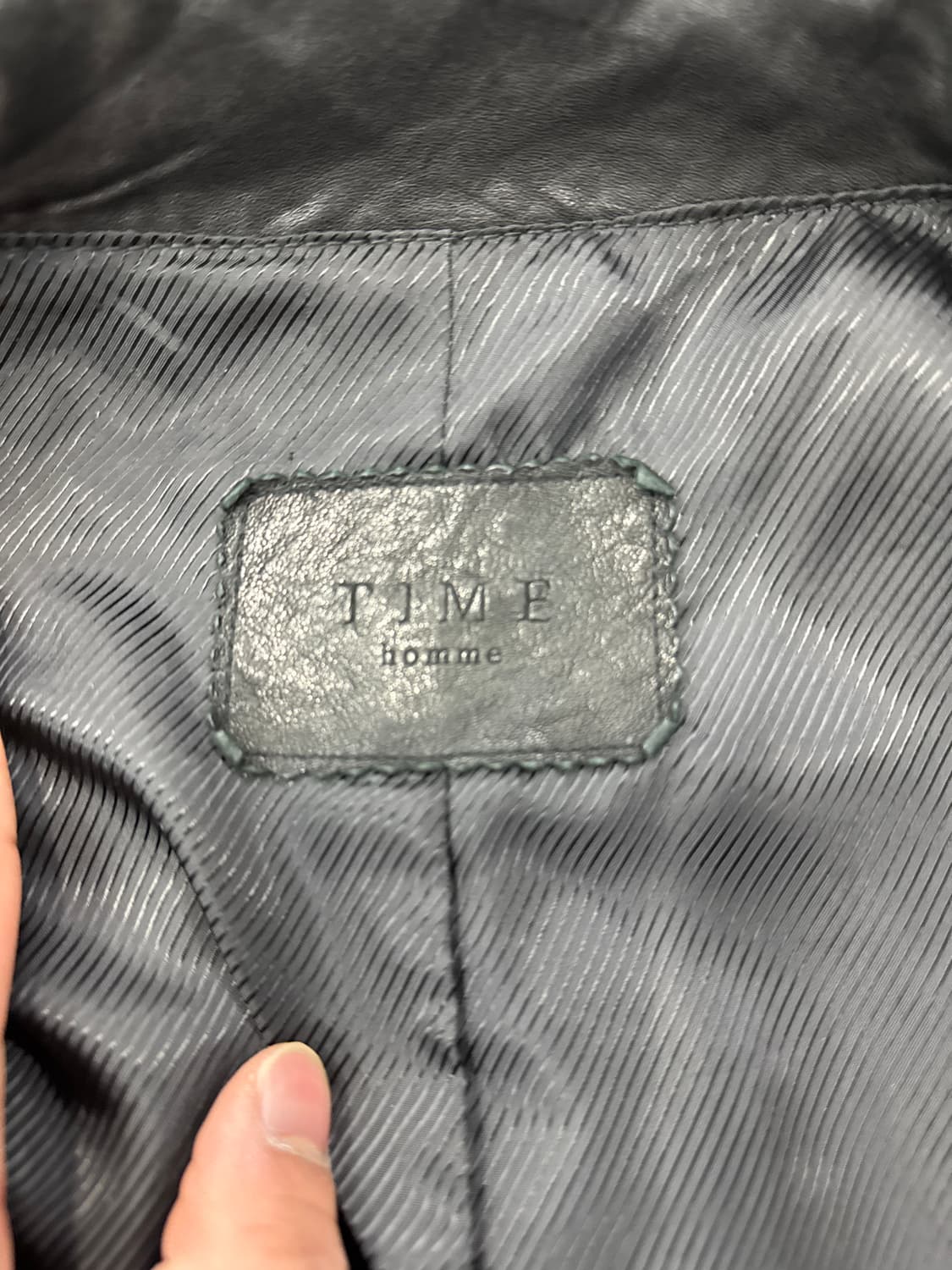 타임 옴므 양가죽 자켓 상품이미지10