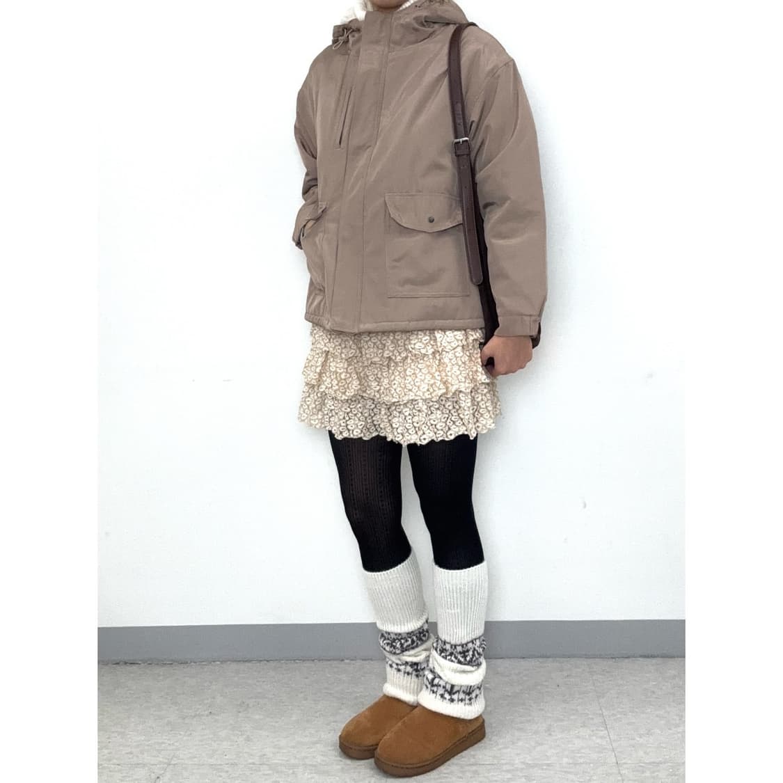 빈티지 기모 패딩 점퍼 상품이미지3