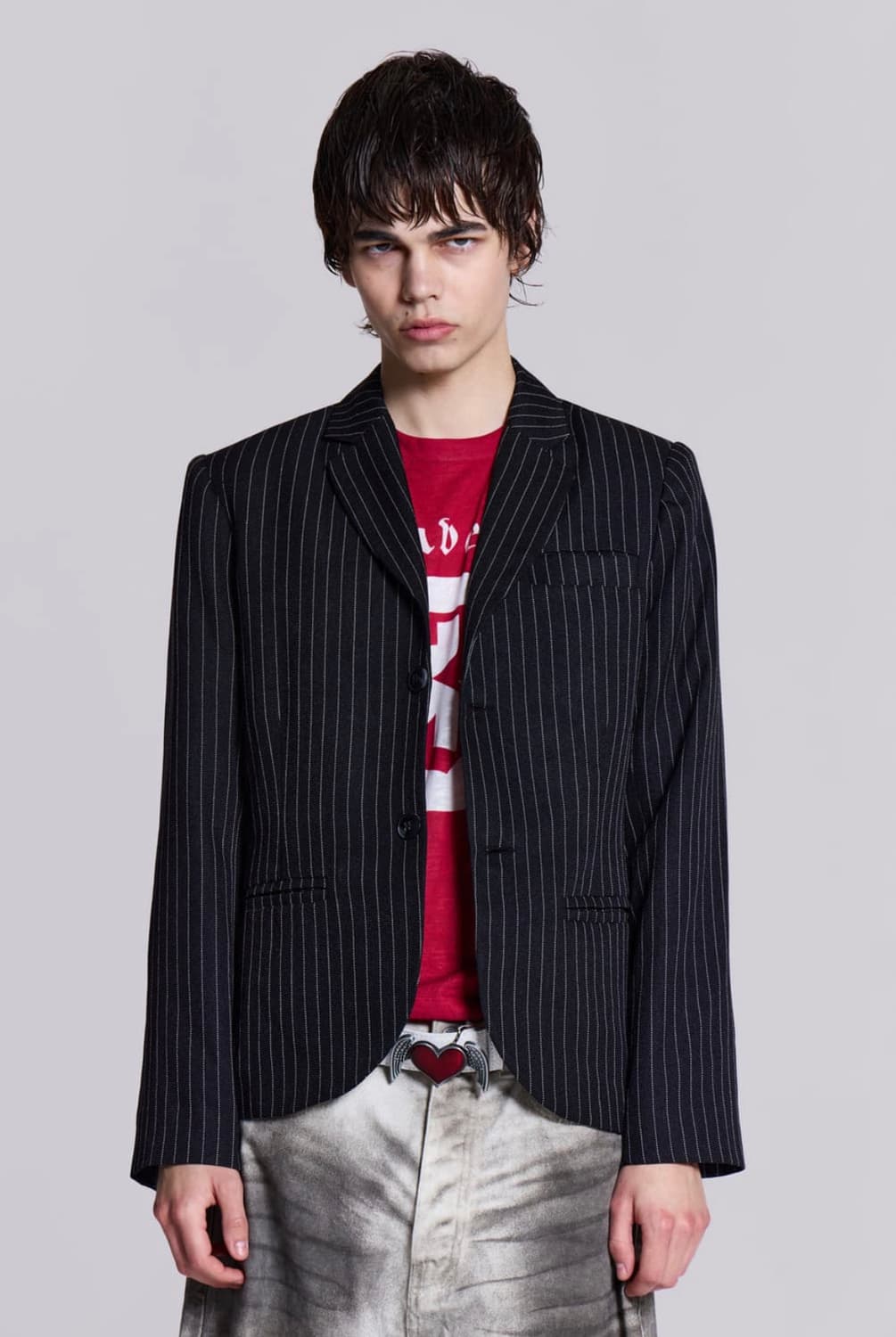 제이디드 런던 스트라이프 자켓 상품이미지1