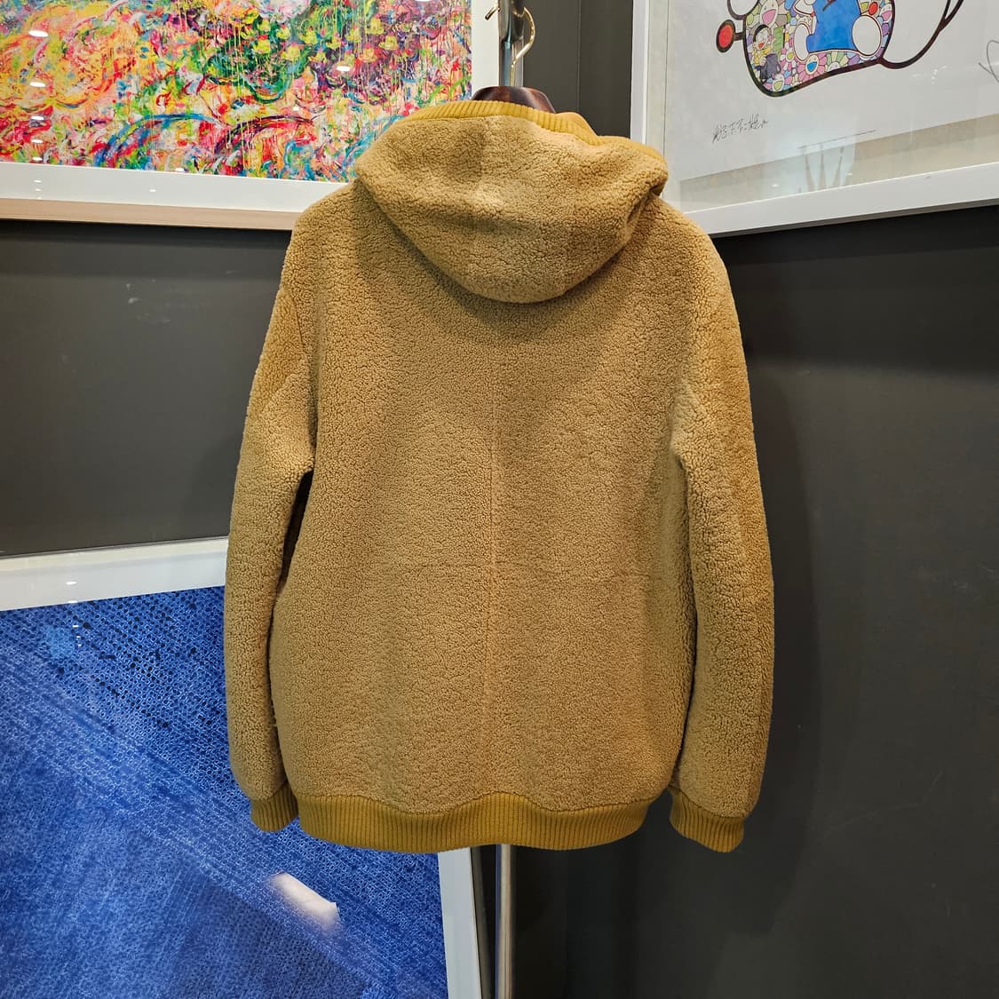 로로피아나 램스킨 리버시블 풀 시어링 무스탕 가죽자켓 상품이미지4