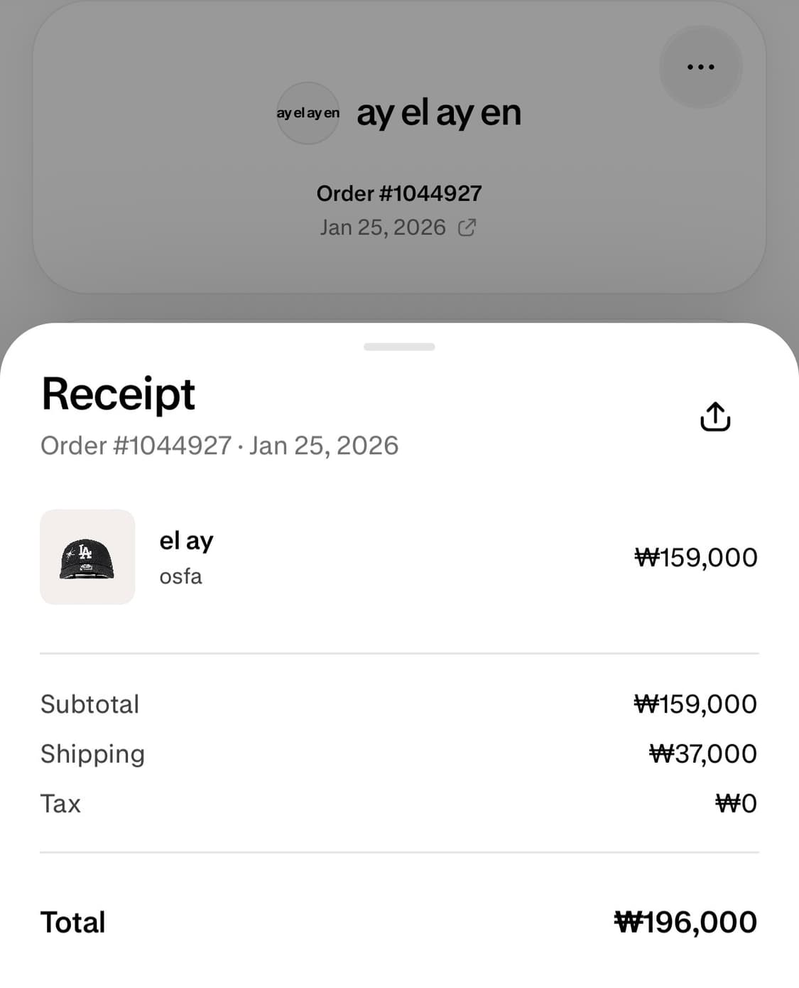 ay el ay en 볼캡 상품이미지7