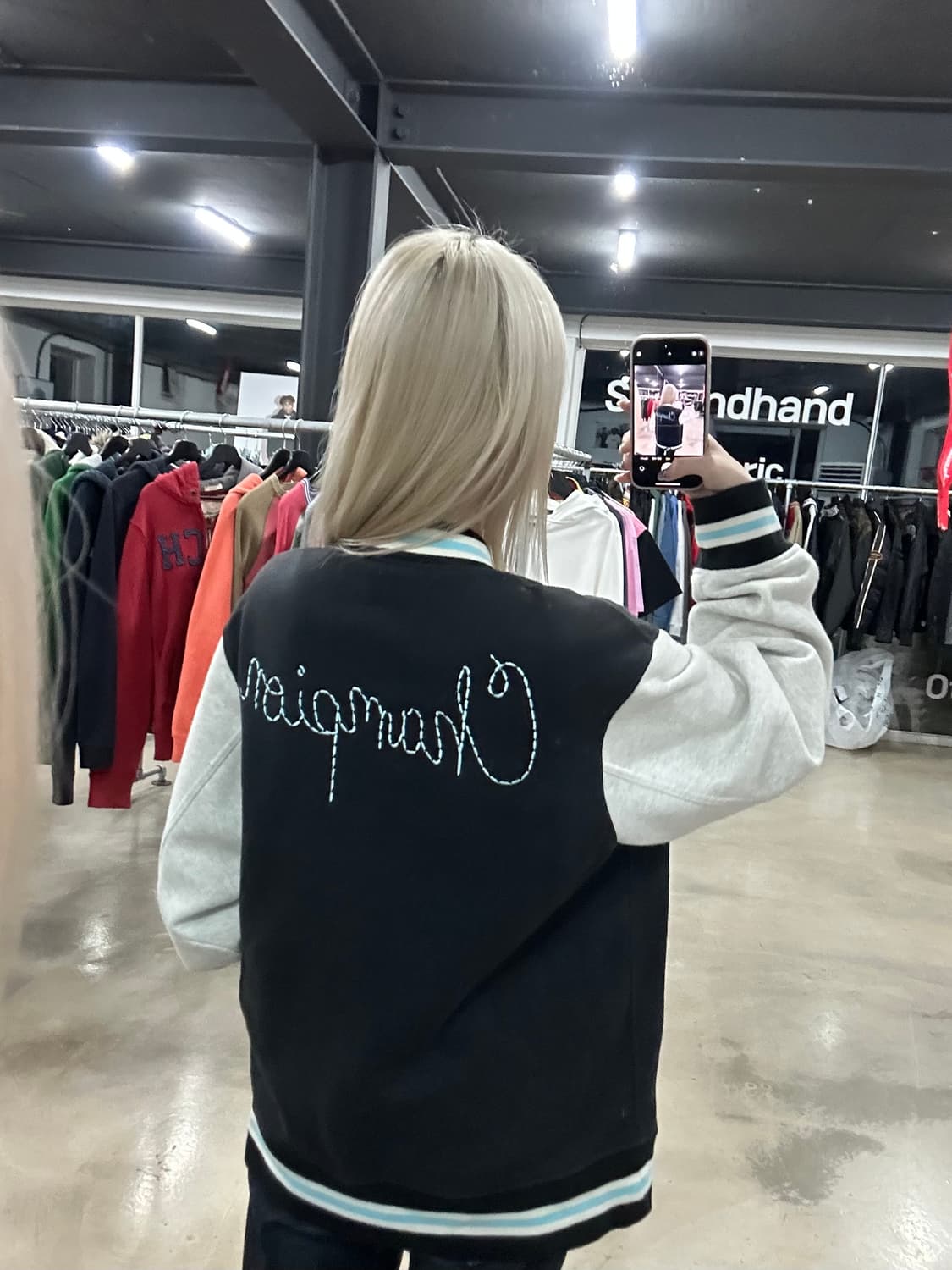 챔피온 리버스위브 스타디움 자켓 상품이미지3