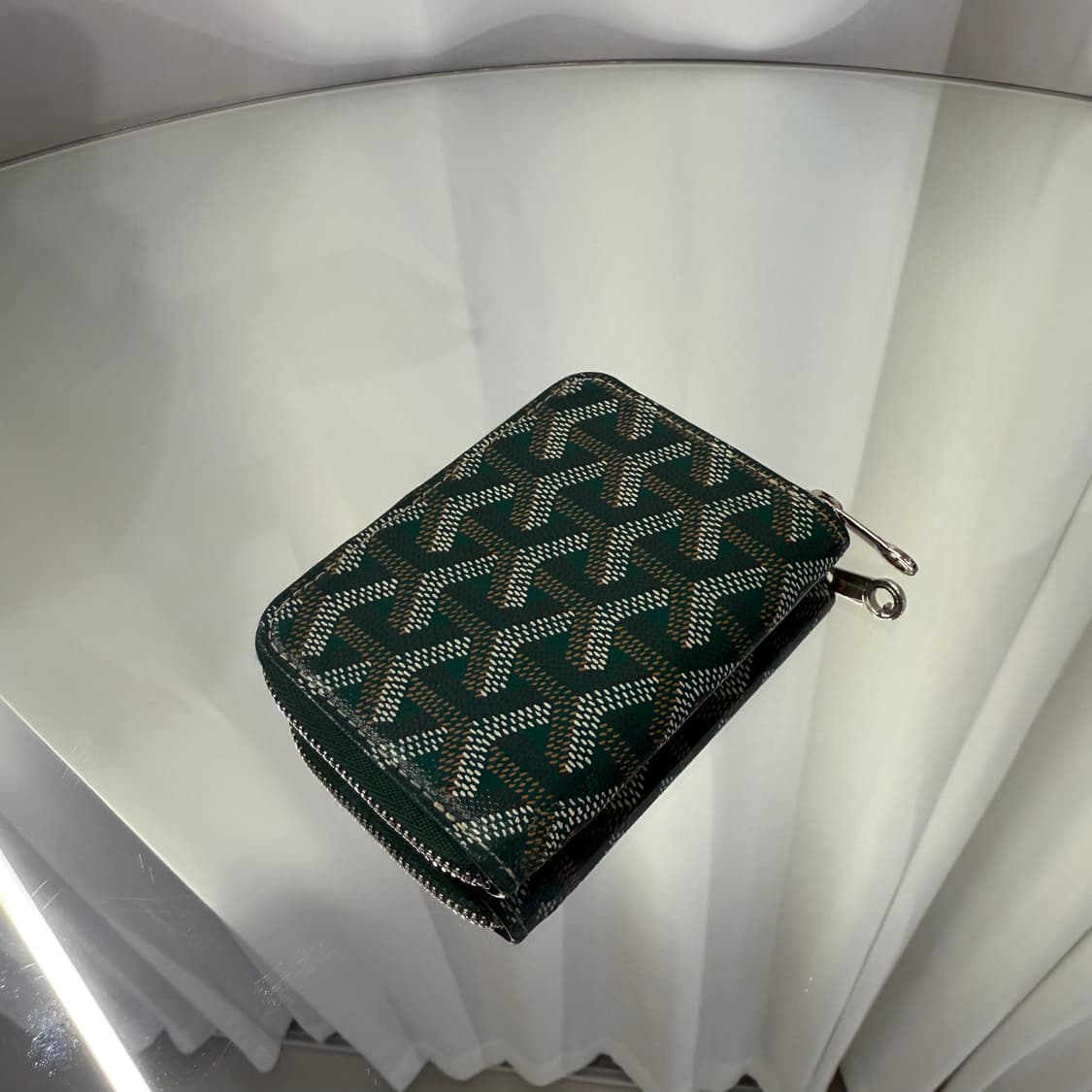 고야드 마티뇽 PM 지퍼지갑 그린  상품이미지4