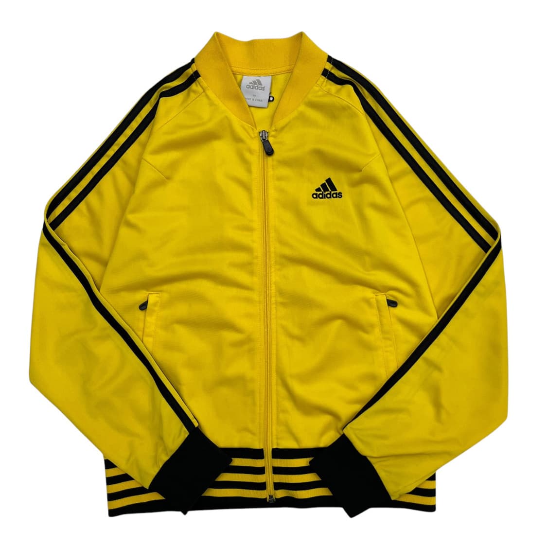 아디다스 에센셜 블랙라인 옐로우 트랙탑 90 상품이미지3