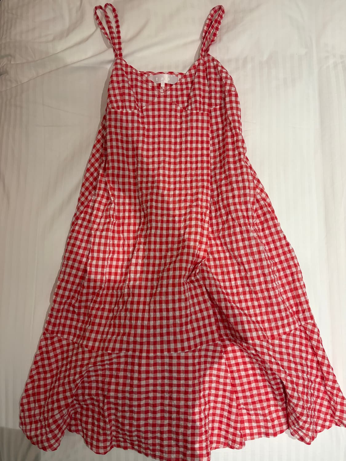 Comme des garcons tricot(타오) 깅엄체크 원피스 상품이미지6