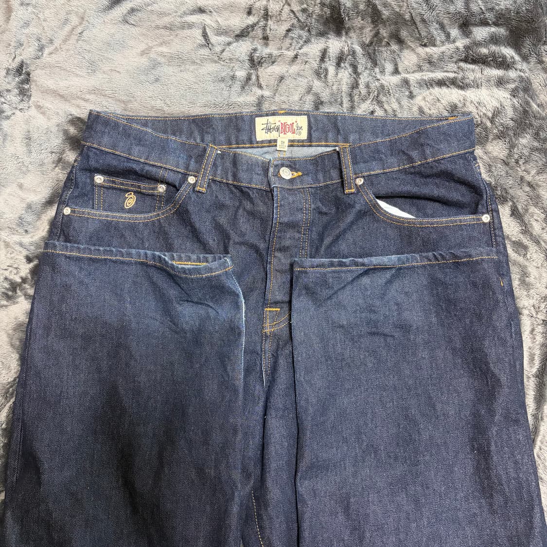 스투시 데님 인디고 34 상품이미지3