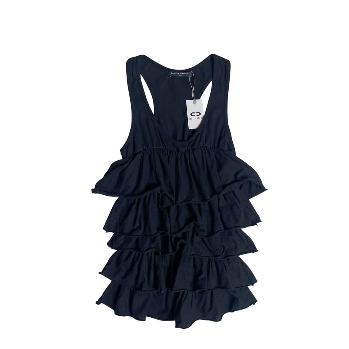 Brandy melville 러플 멀티레이어 슬리브리스 (italy)   상품이미지1