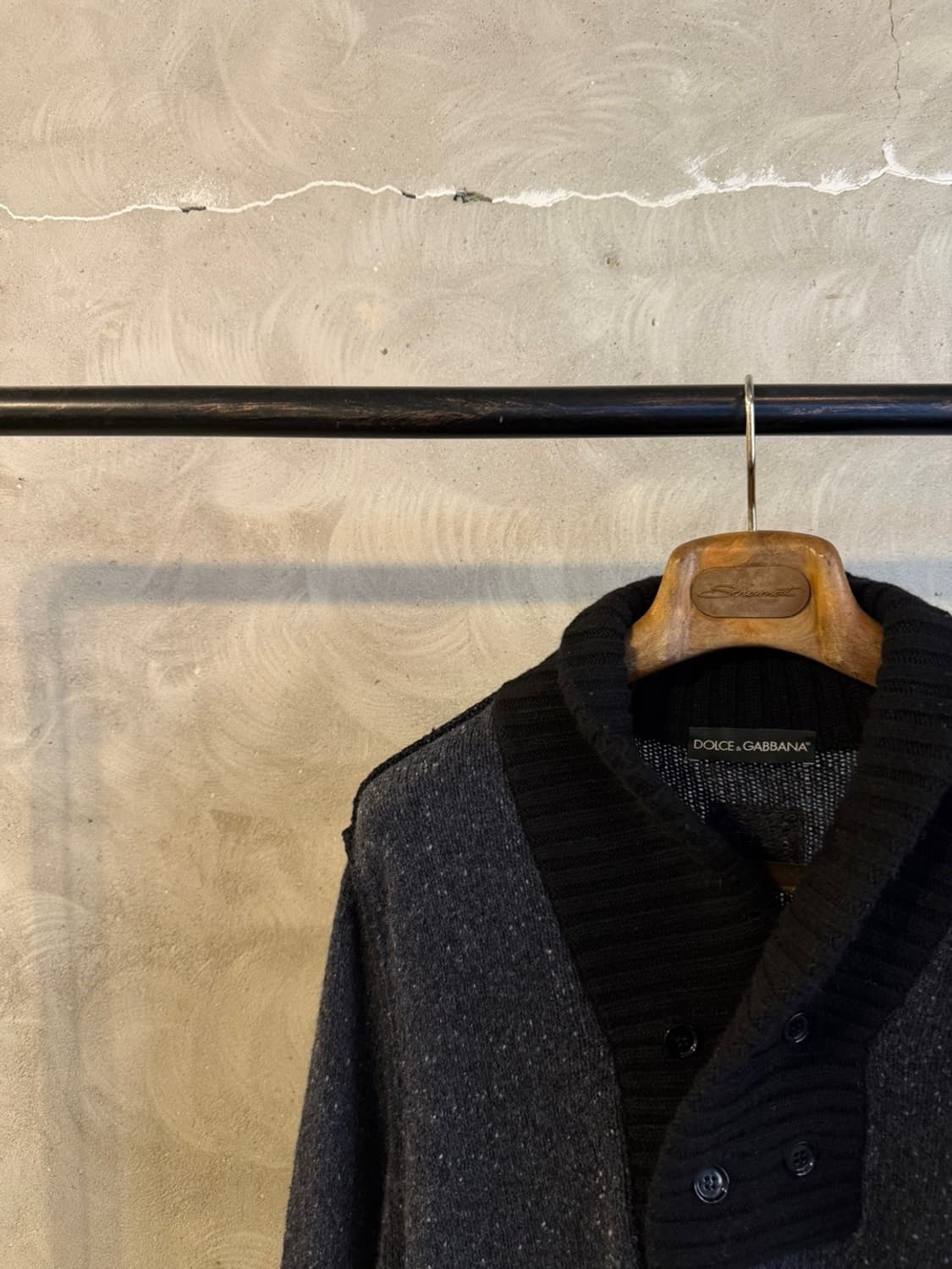 돌체앤가바나 숄칼라 니트 105 상품이미지2