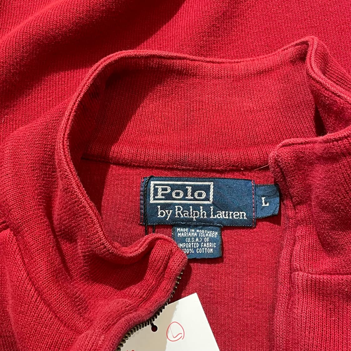 (L) POLO 폴로 랄프로렌 반집업 스웻셔츠 맨투맨 상품이미지7