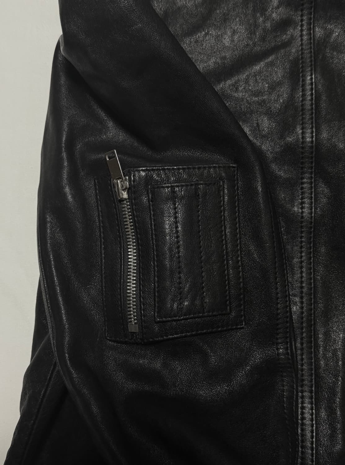 Italy Sheep Skin Leather Jacket 상품이미지7