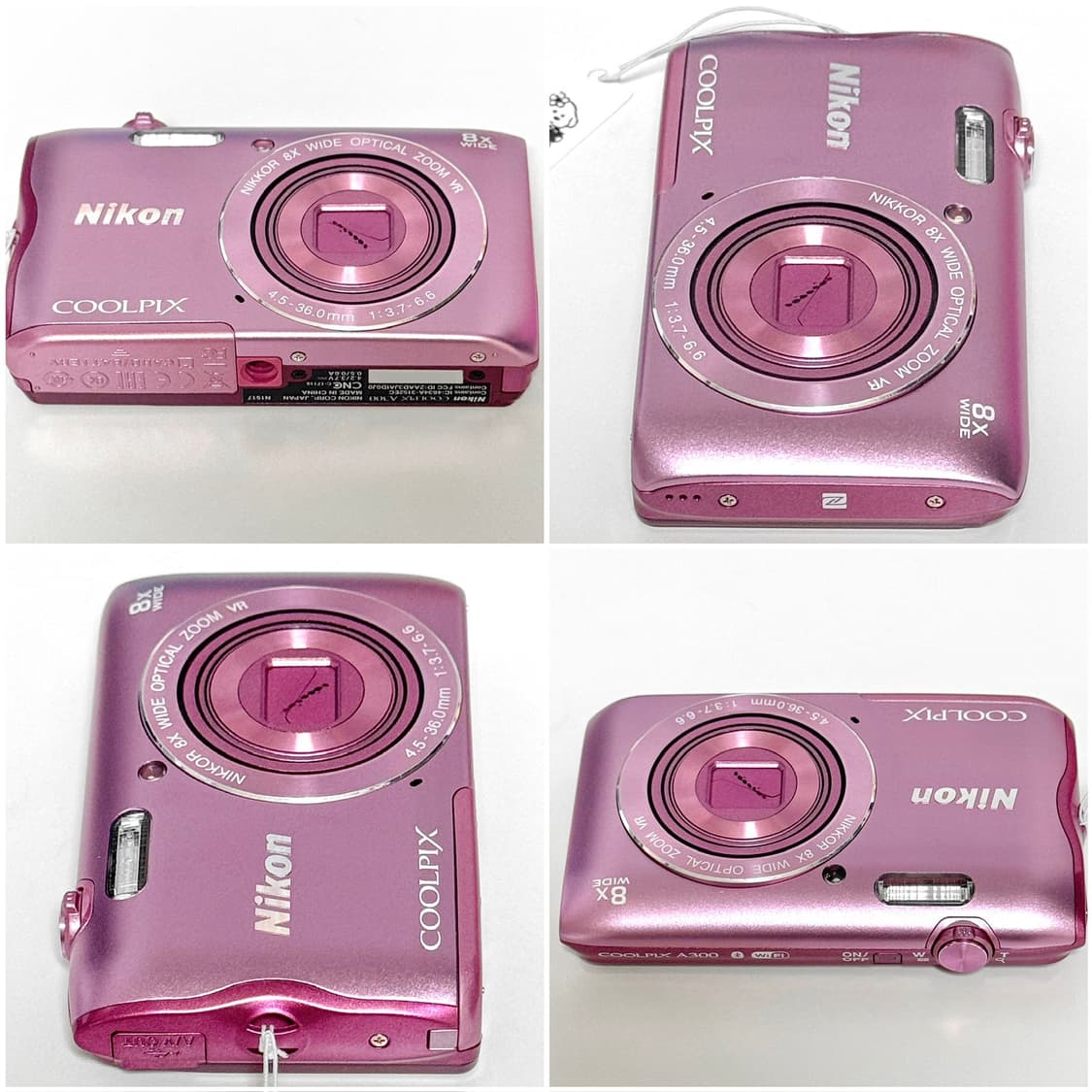 니콘 쿨픽스 A300 (S3700) 핑크 빈티지디카 상품이미지5