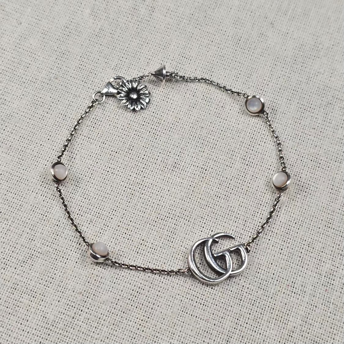 구찌 더블 G 플라워 팔찌 상품이미지2