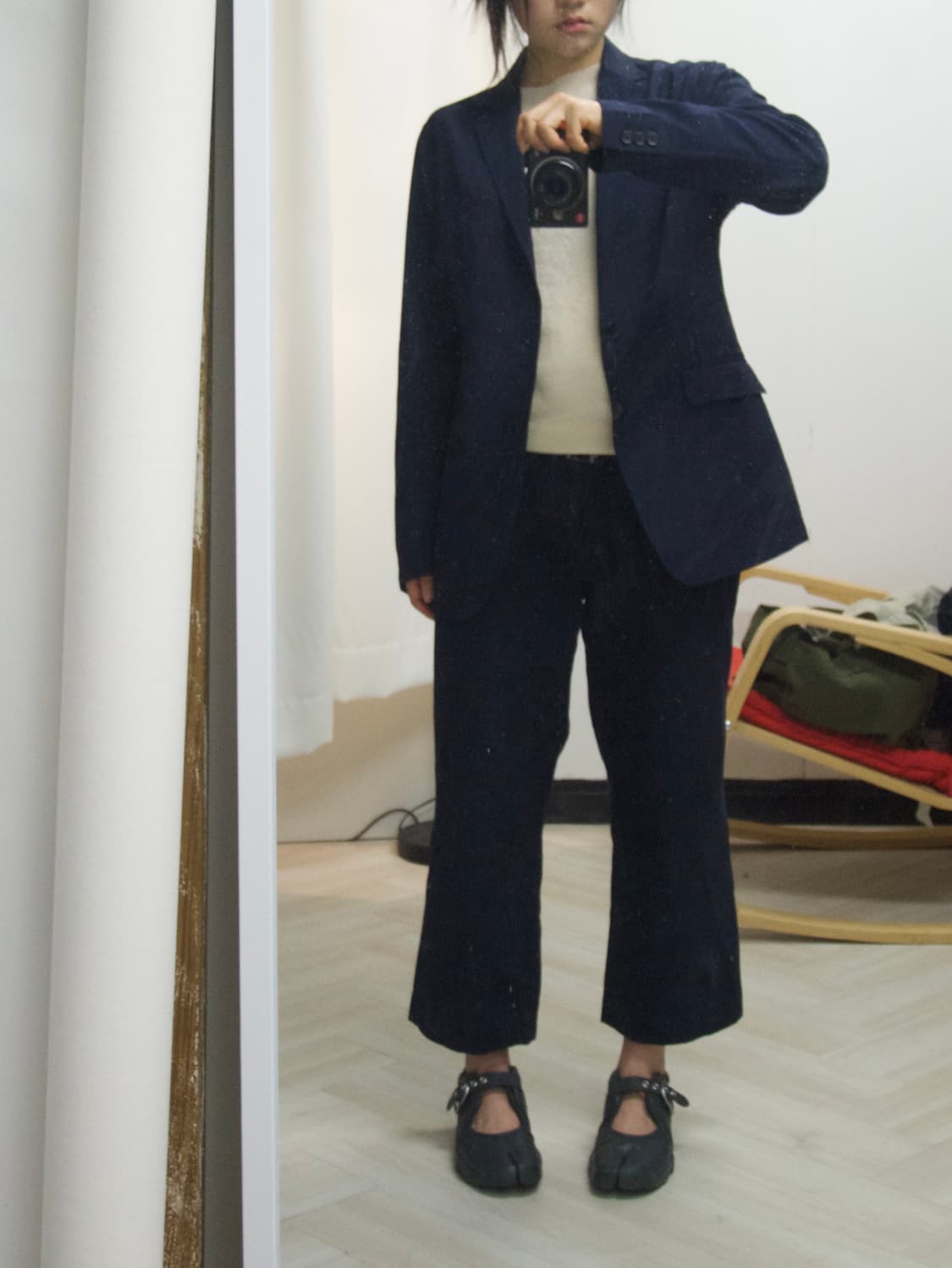 EDIFICE_light blazer (navy) 상품이미지4