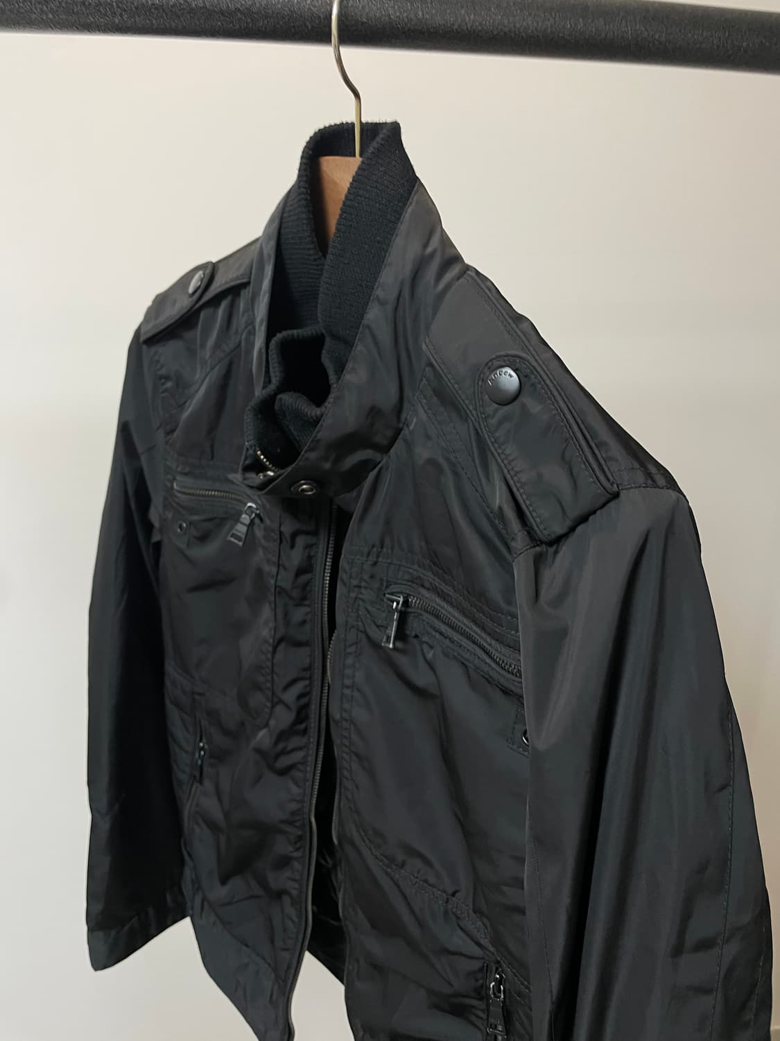 (100) 엔듀 락시크 바이커 블루종 자켓 상품이미지3