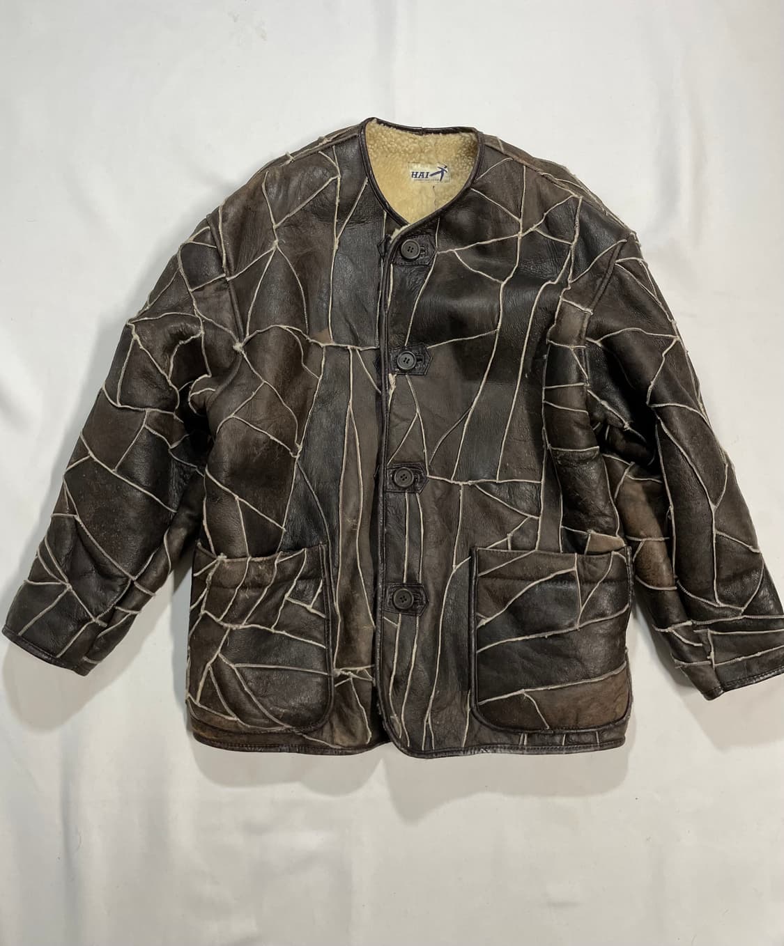 80‘s 이세이미야케 Hai 램스킨 무스탕  상품이미지4