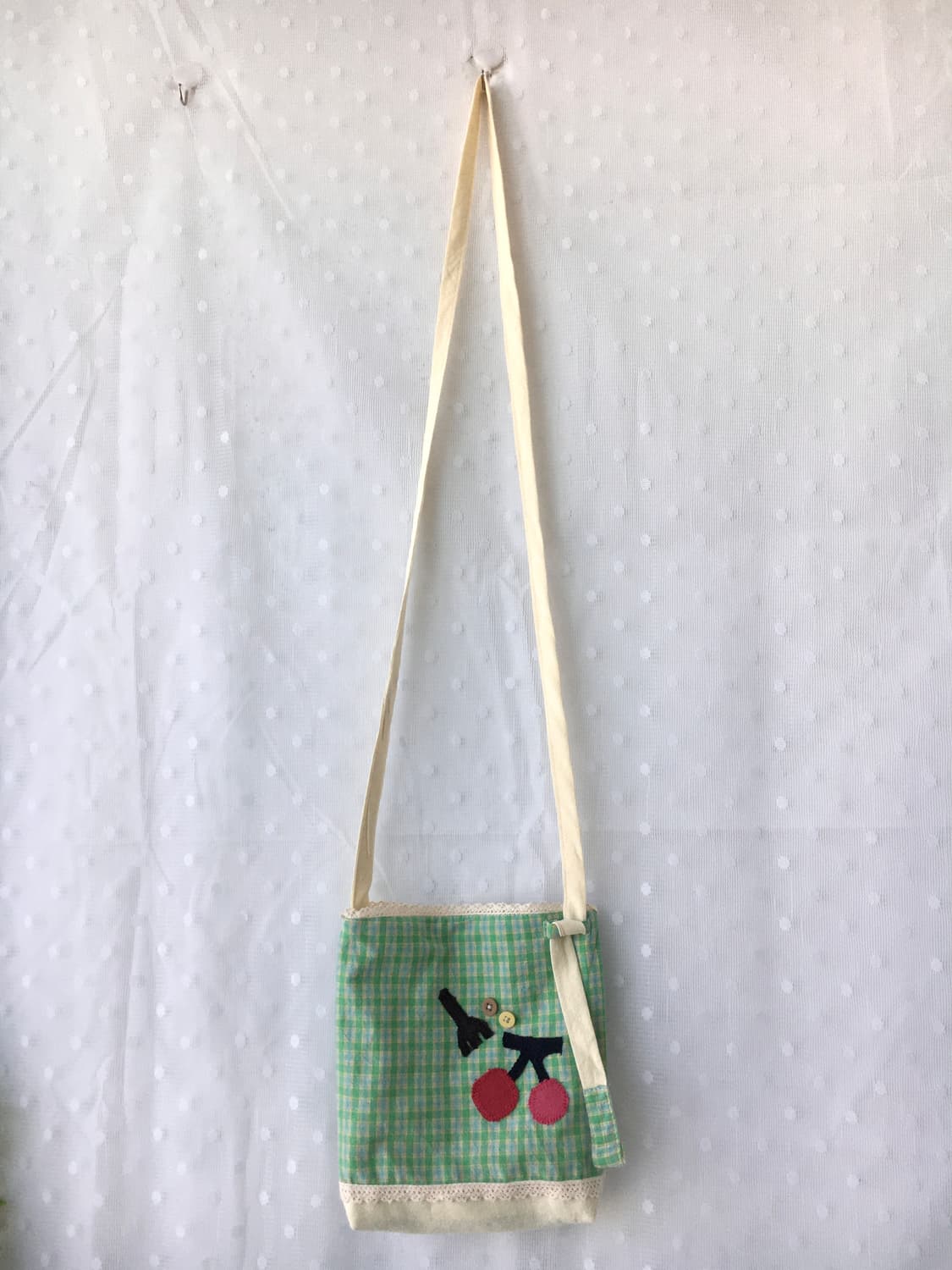 [HAND MADE] 핸드메이드 패치워크 미니 크로스백 모리걸 상품이미지3