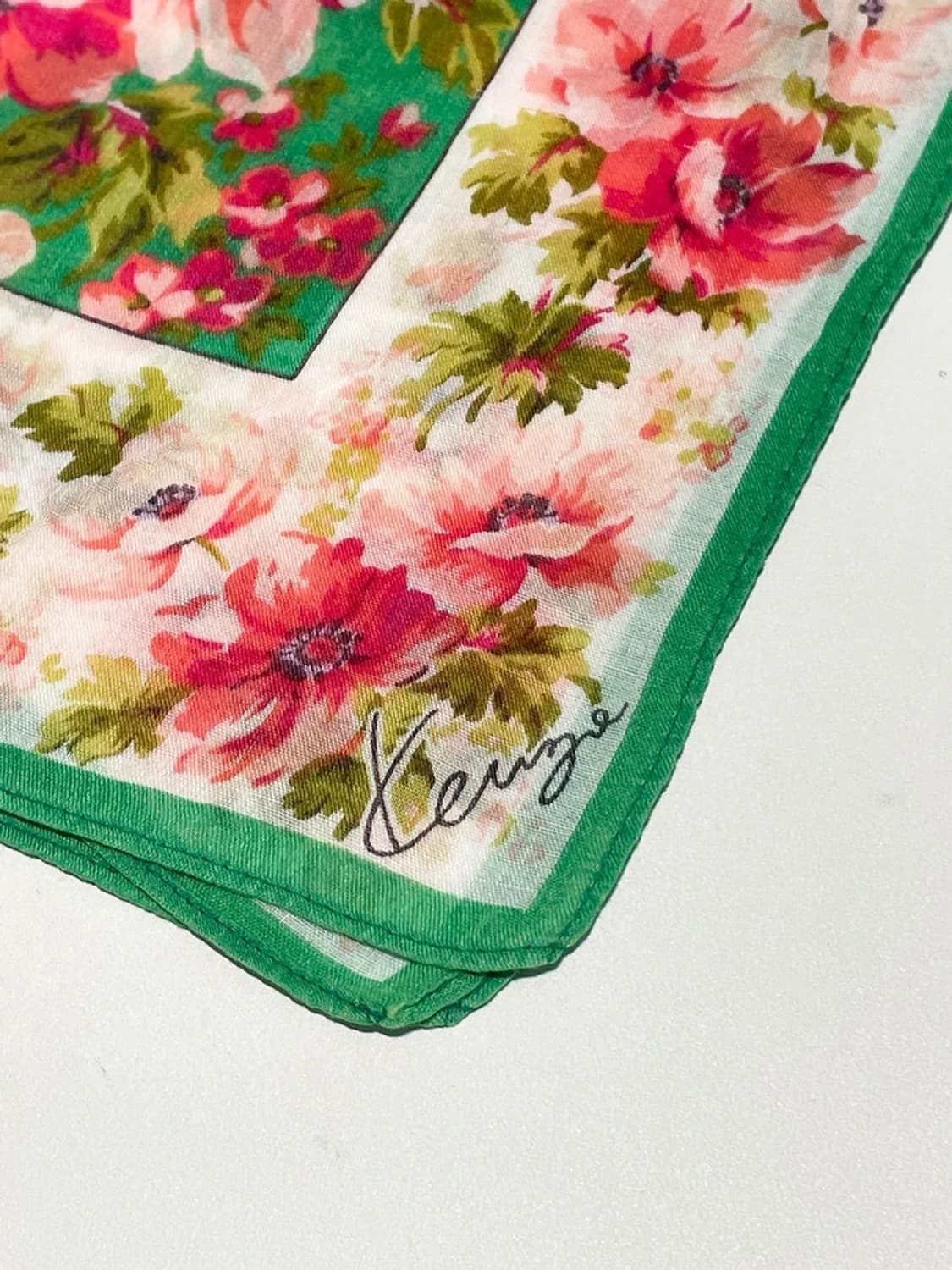 겐조 00's 재팬 레트로 쁘띠 손수건 A1471 상품이미지4