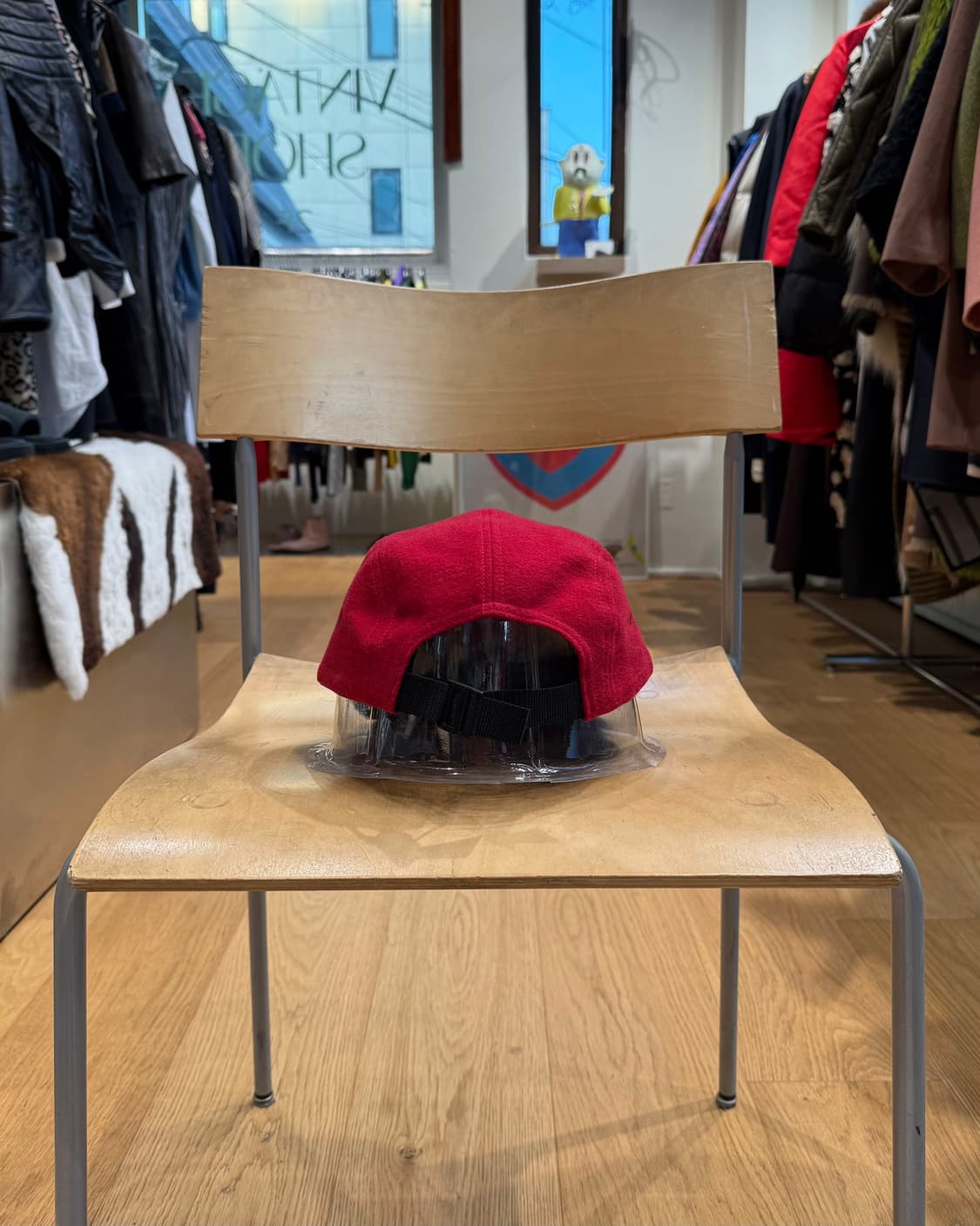 슈프림 레드 투톤 캠프캡  상품이미지4