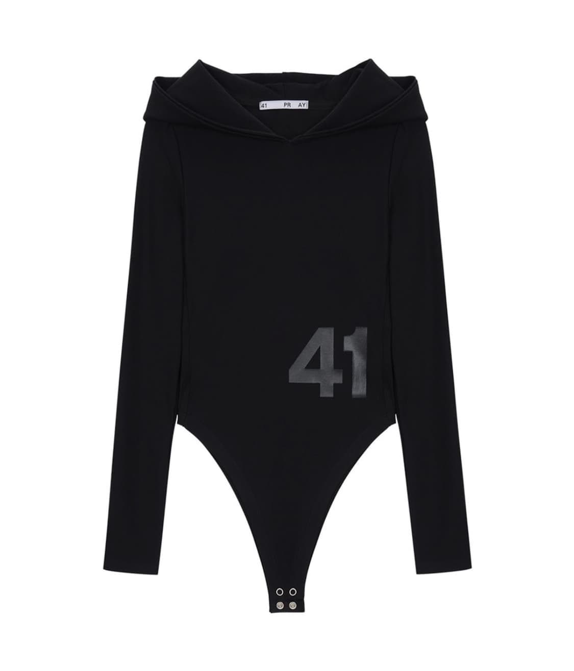 사일프레이 Hoodie Bodysuit / Black 상품이미지1