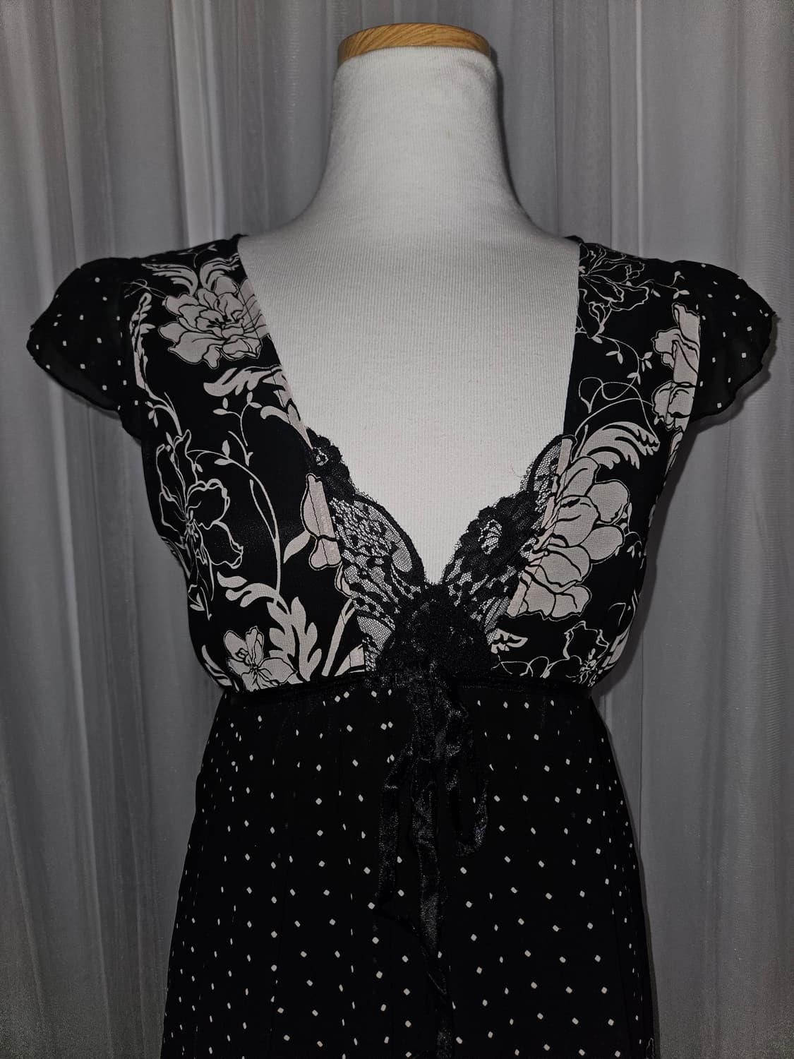 vous meme 빈티지 플라워 슬립 원피스 니혼진 공겜여주 히메갸루 상품이미지1