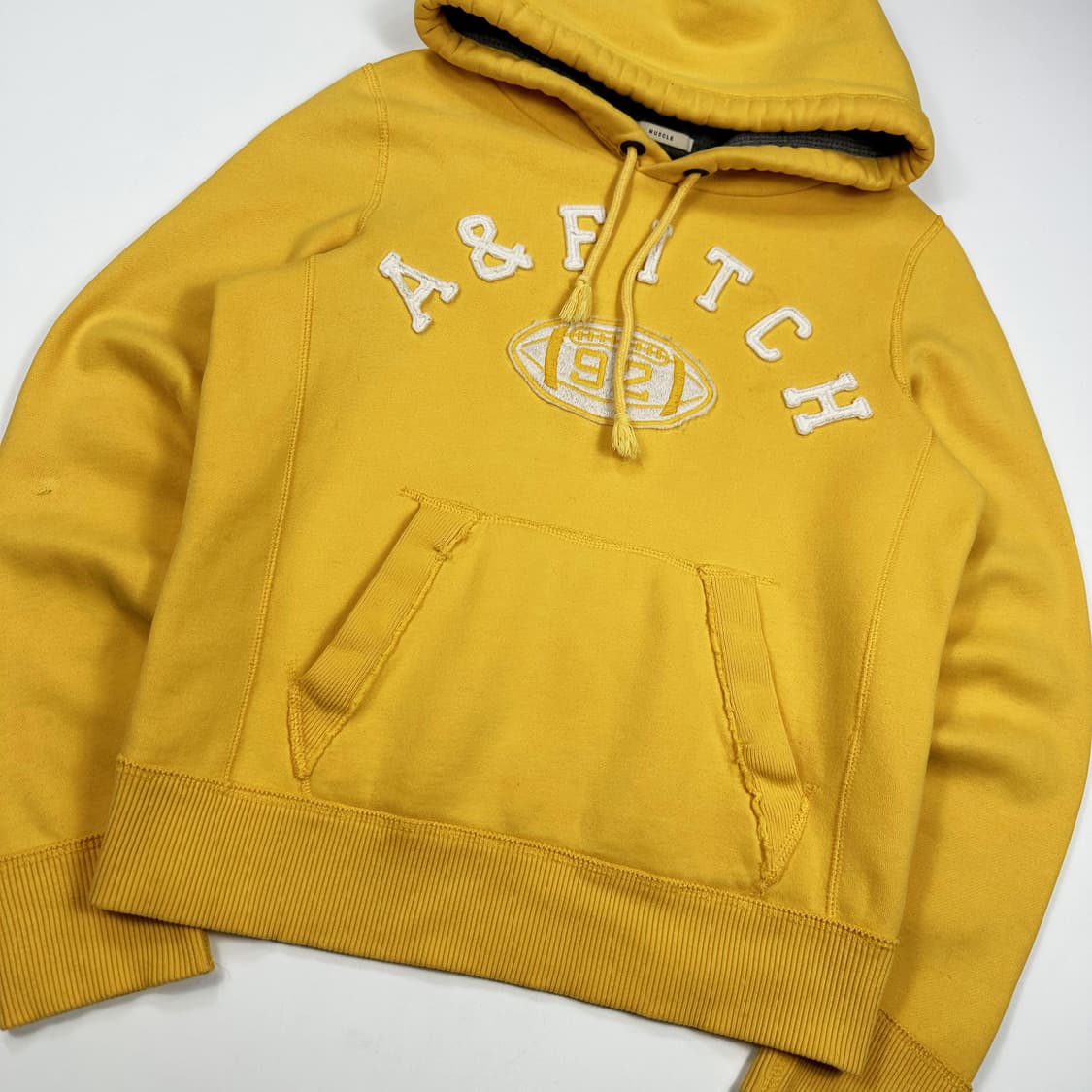 아베크롬비 og y2k 여성 후드티 옐로우 여성S 상품이미지4