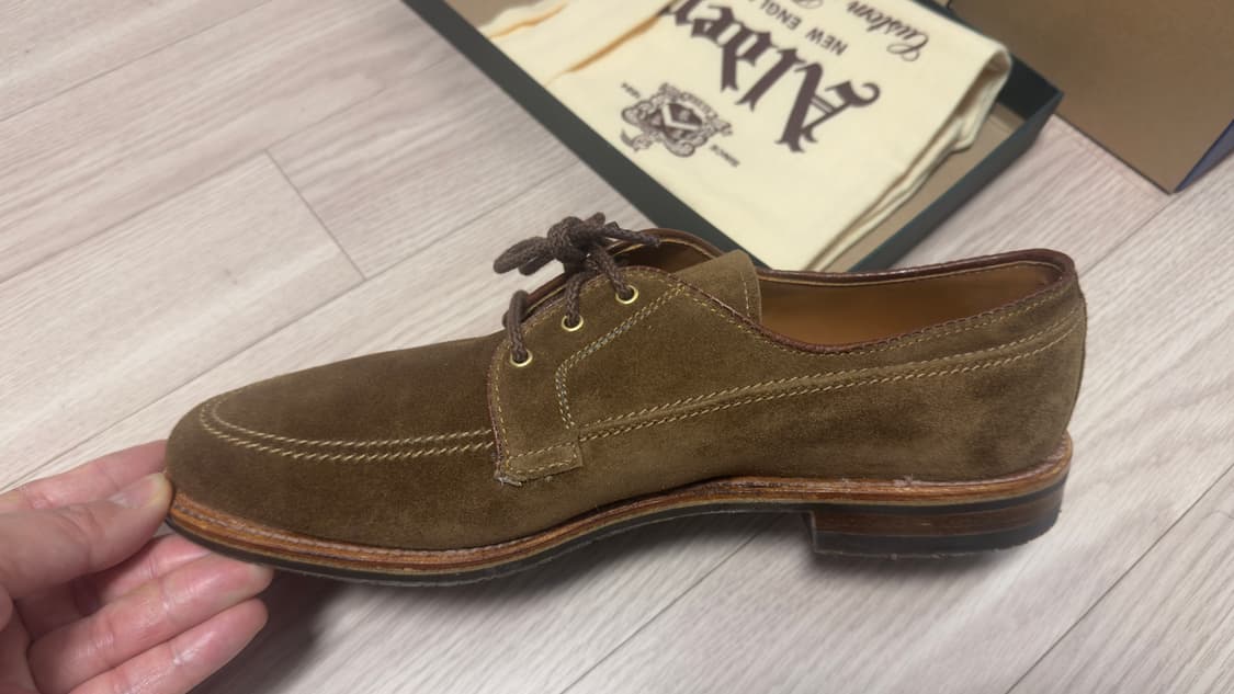 알든 735L Mocc Toe Snuff Suede 9.5D 상품이미지6