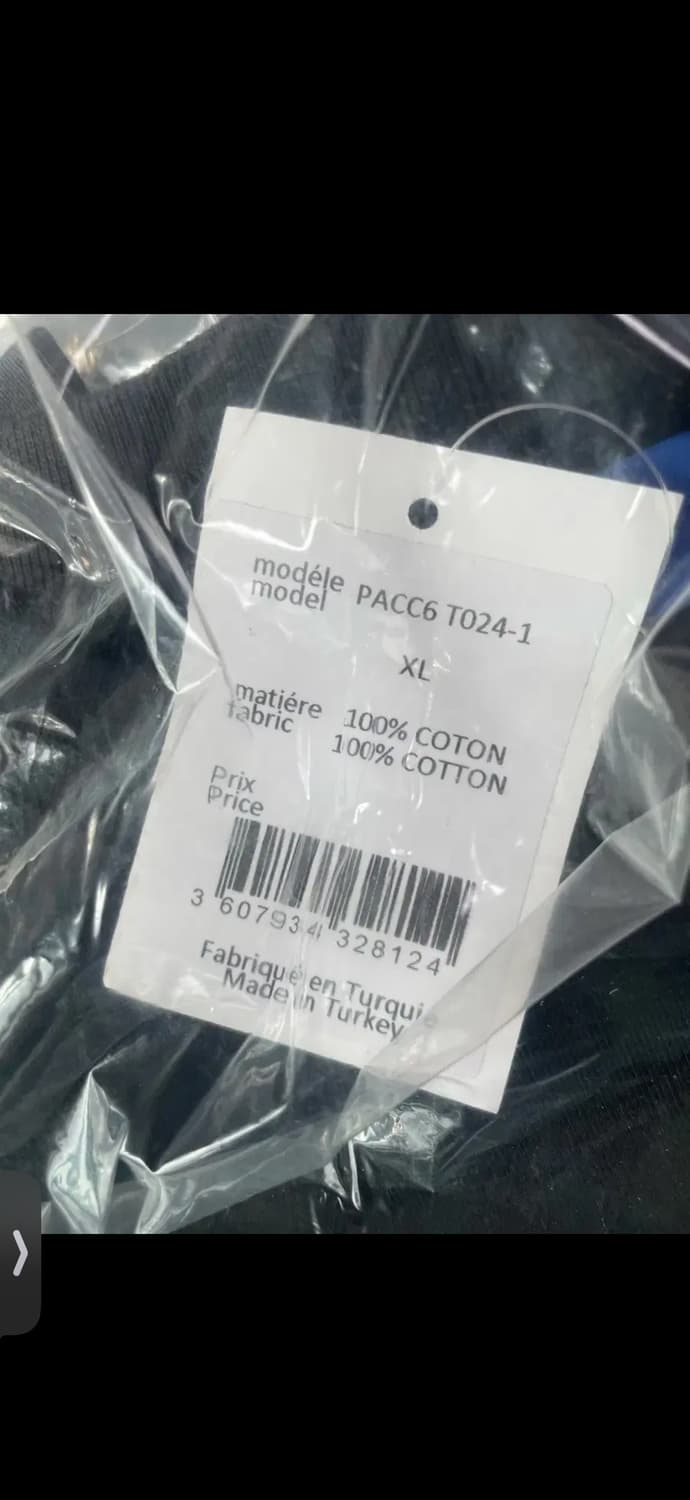 라스벳 로고 맨투맨 블랙 XL 상품이미지3