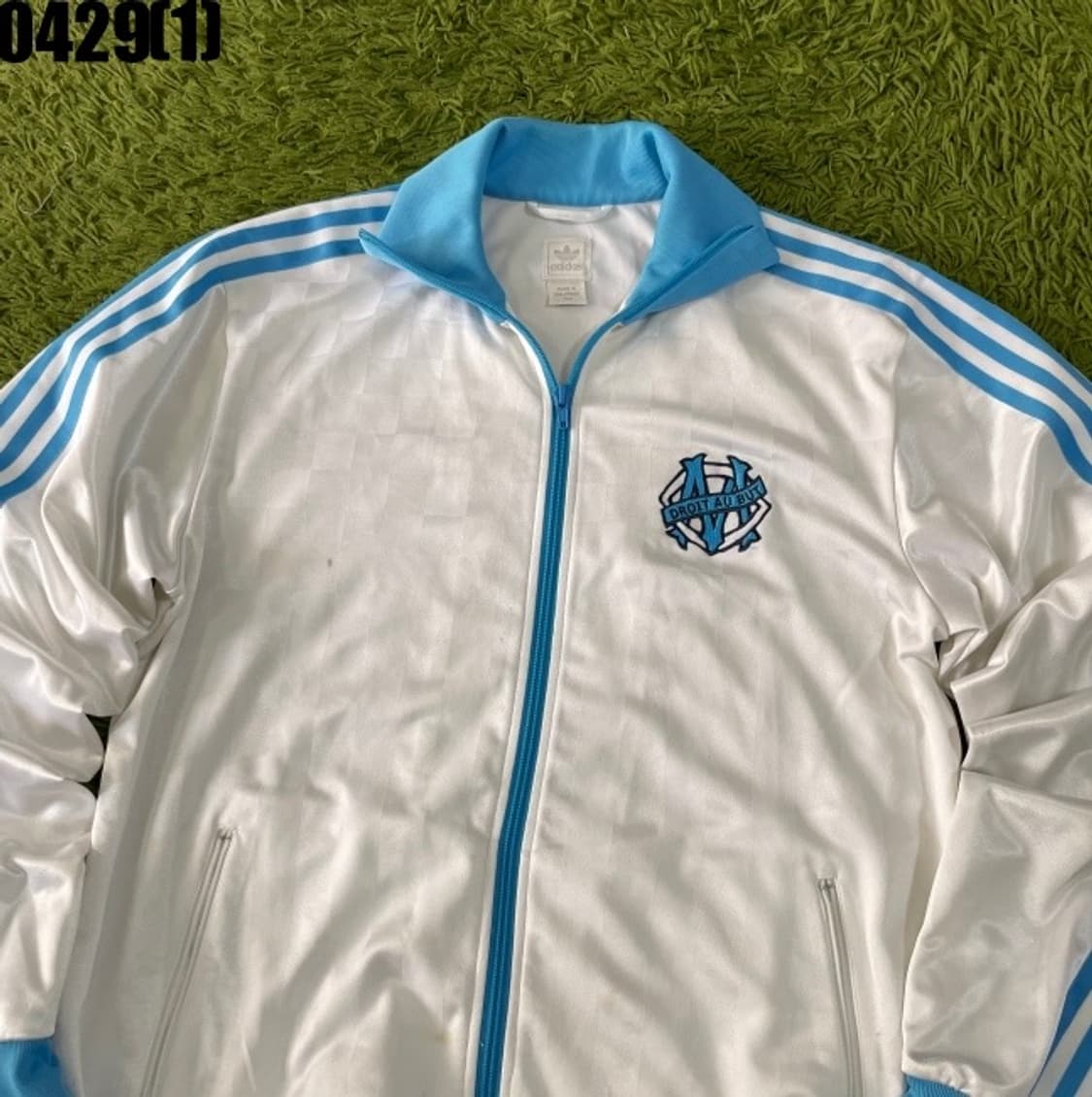 아디다스 파이어버드 져지집업 화이트 상품이미지2