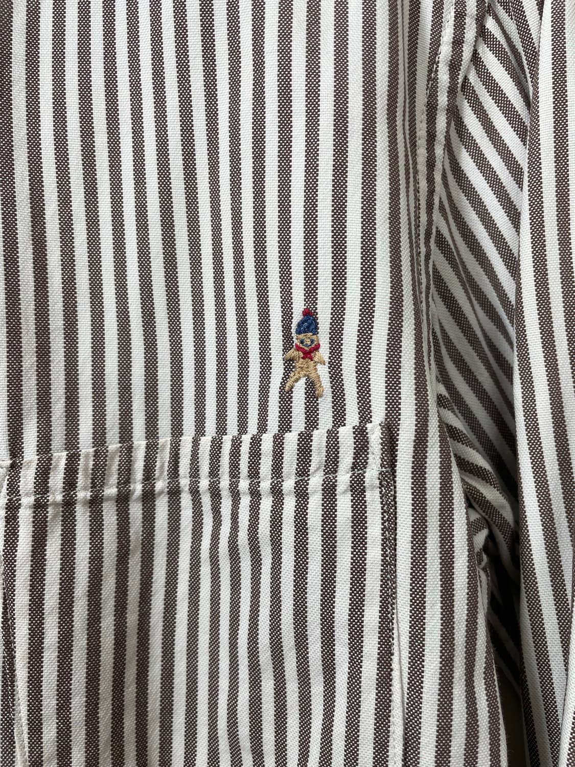 45rpm 스트라이프 옥스포드 셔츠 L - S65 상품이미지4