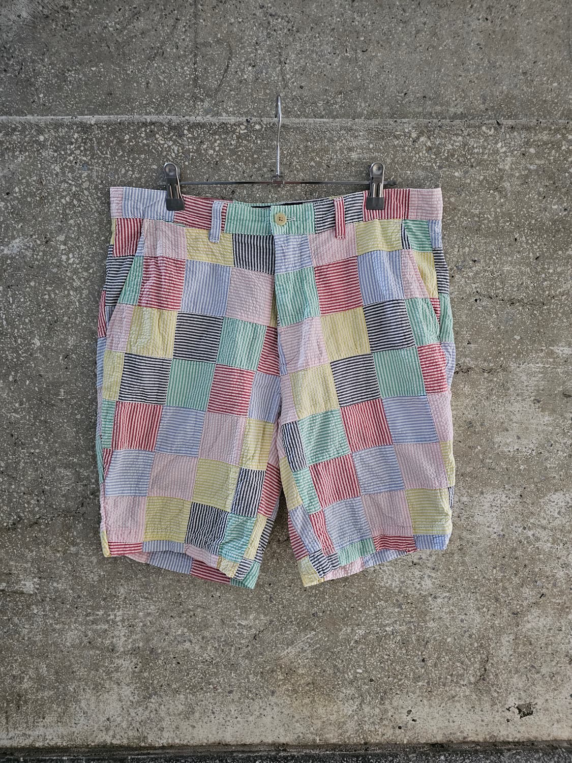 USA 90's  POLO by Ralph Lauren 패치워크 팬츠 상품이미지1