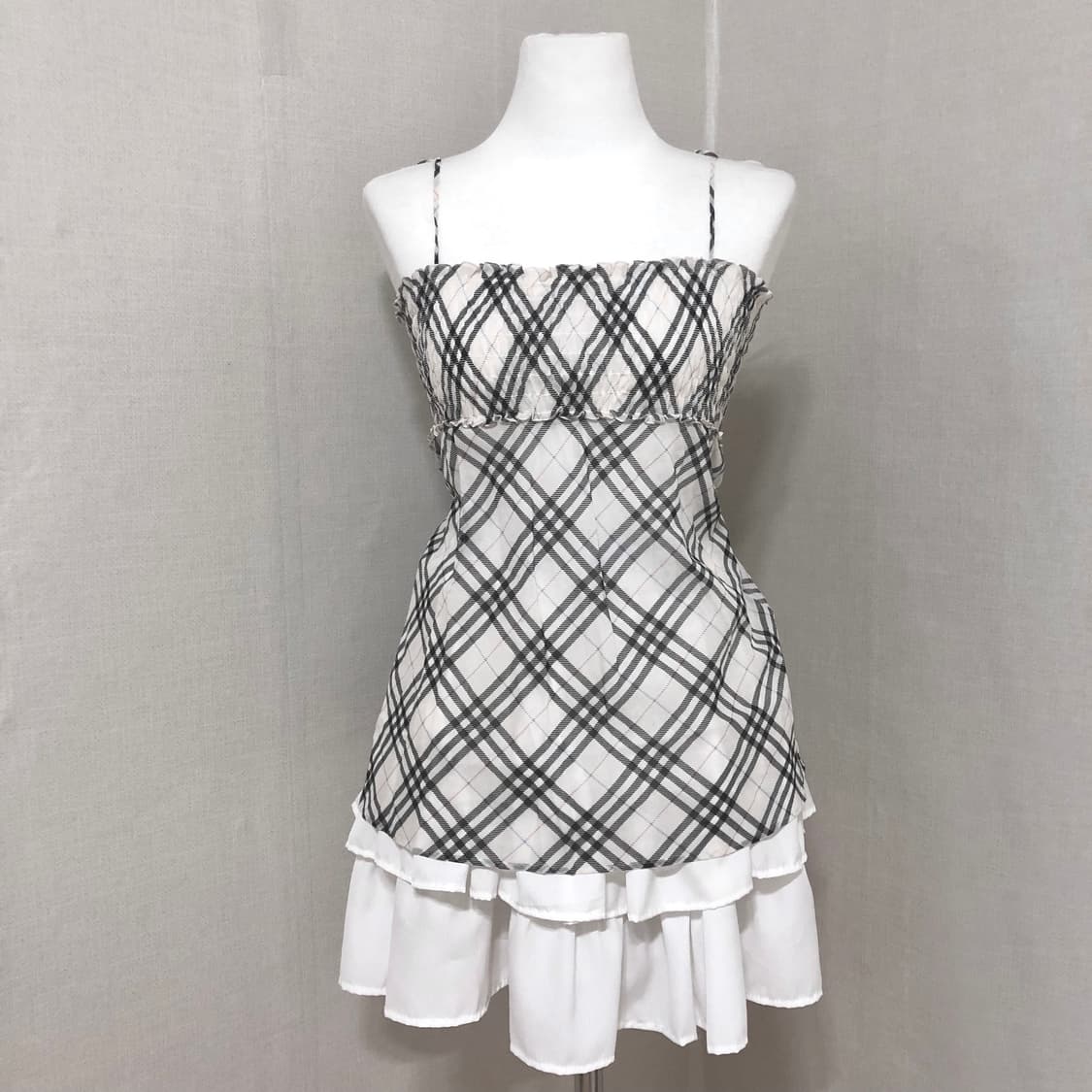 버버리 노바체크 슬리브리스 36 상품이미지1