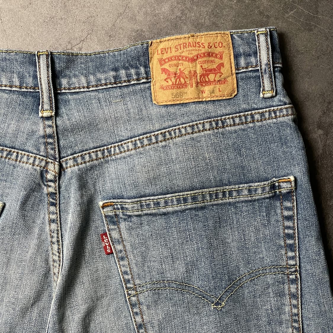 LEVI'S 리바이스569 빈티지 데님 하프팬츠 A01172 상품이미지8