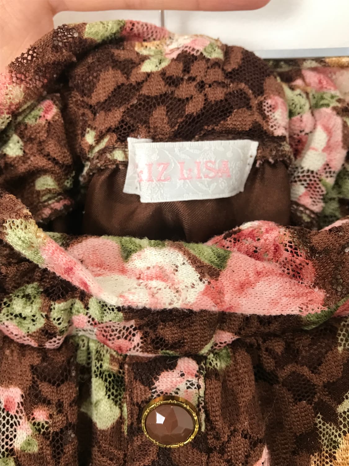 'LIZ LISA' Rose All-over Lace Mini Skirt 상품이미지4