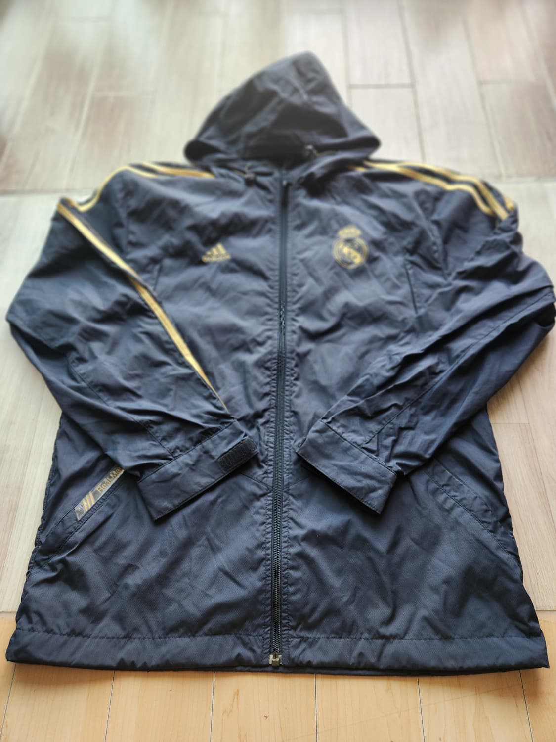 아디다스 레알 마드리드 금장 바람막이 100 상품이미지1