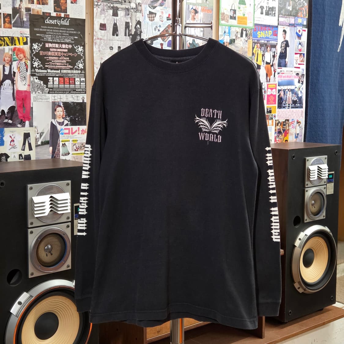 JPN 펑크 날개 자수 롱슬리브 상품이미지4