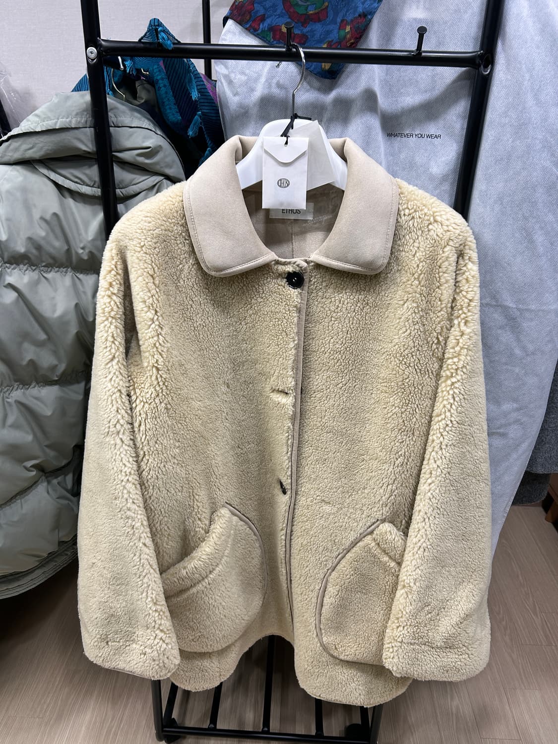 에토스 시어링자켓 상품이미지2